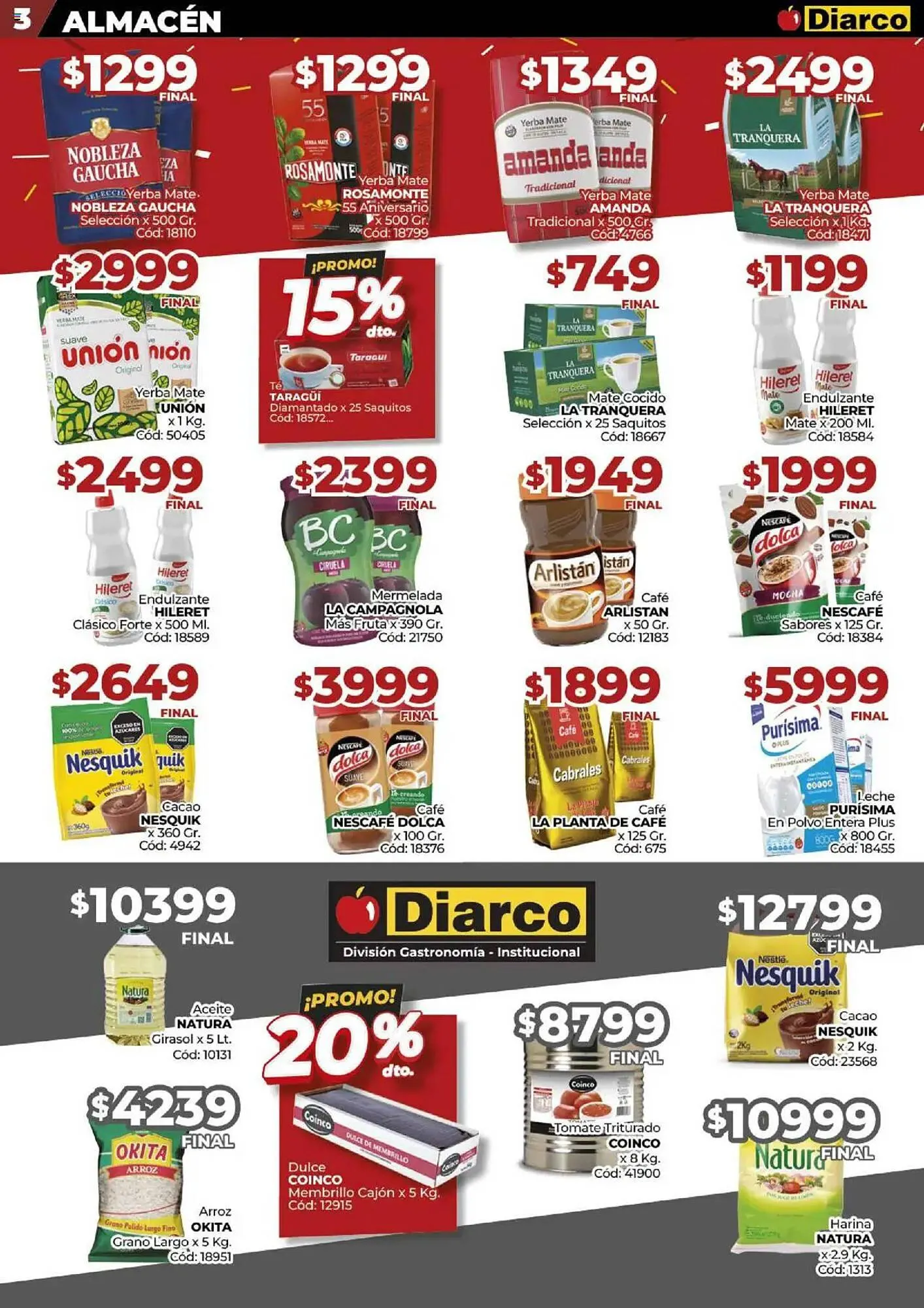 Ofertas de Catálogo Diarco 24 de marzo al 28 de marzo 2025 - Página 3 del catálogo