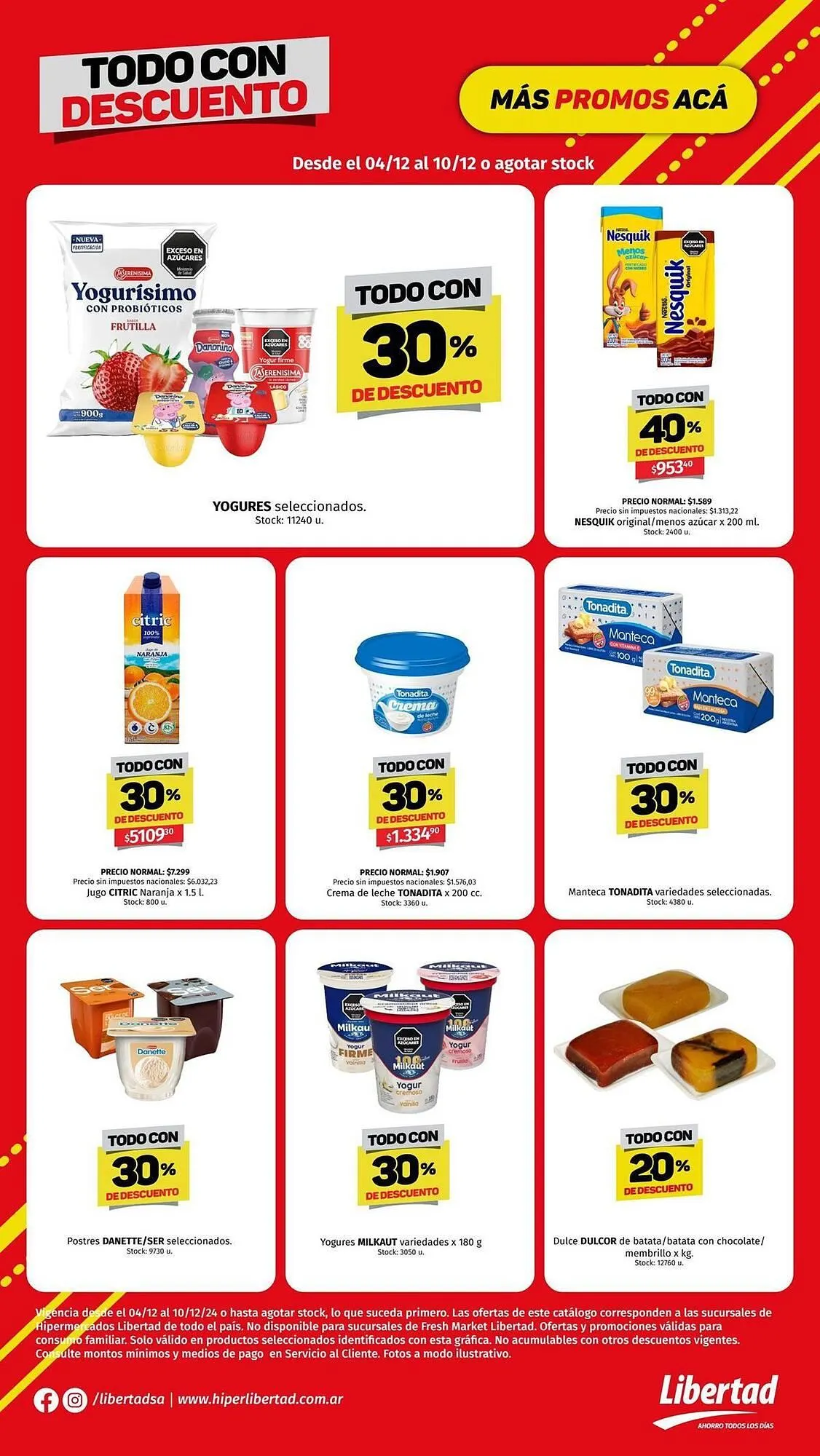 Ofertas de Catálogo Hipermercado Libertad 4 de diciembre al 10 de diciembre 2025 - Página 7 del catálogo