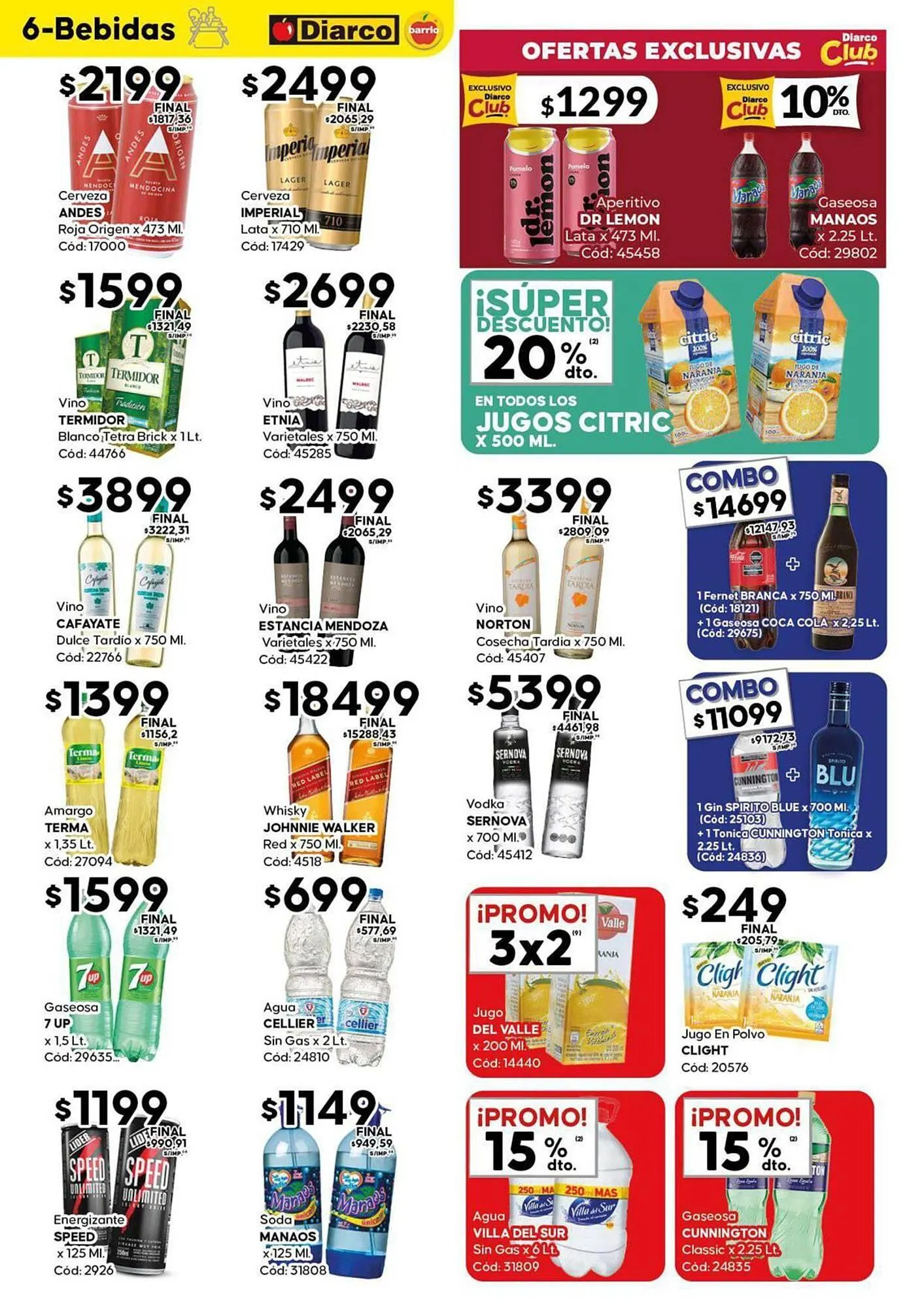 Ofertas de Catálogo Diarco 28 de julio al 2 de agosto 2025 - Página 6 del catálogo