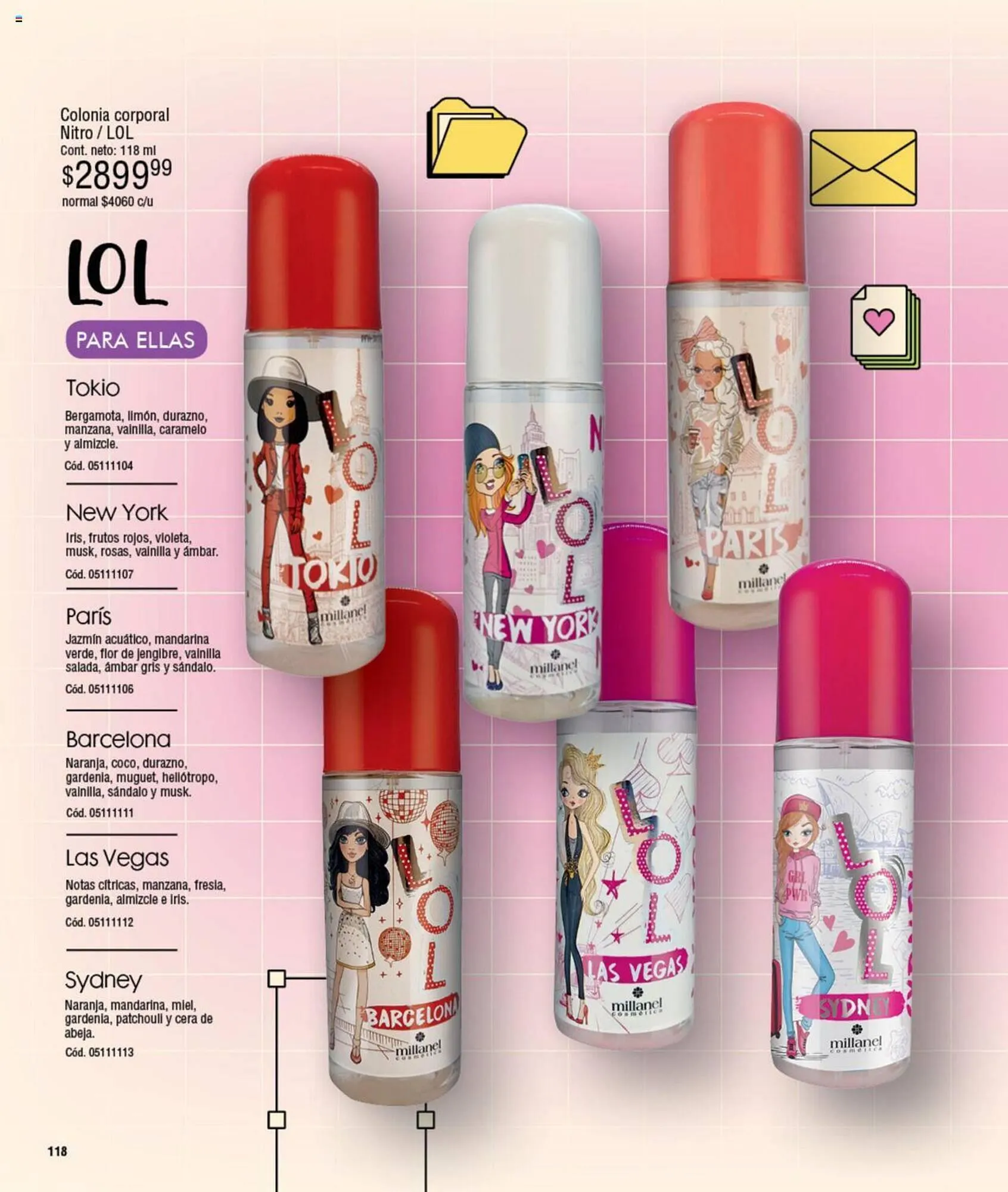 Ofertas de Catálogo Millanel Cosmética 13 de noviembre al 10 de diciembre 2023 - Página 118 del catálogo