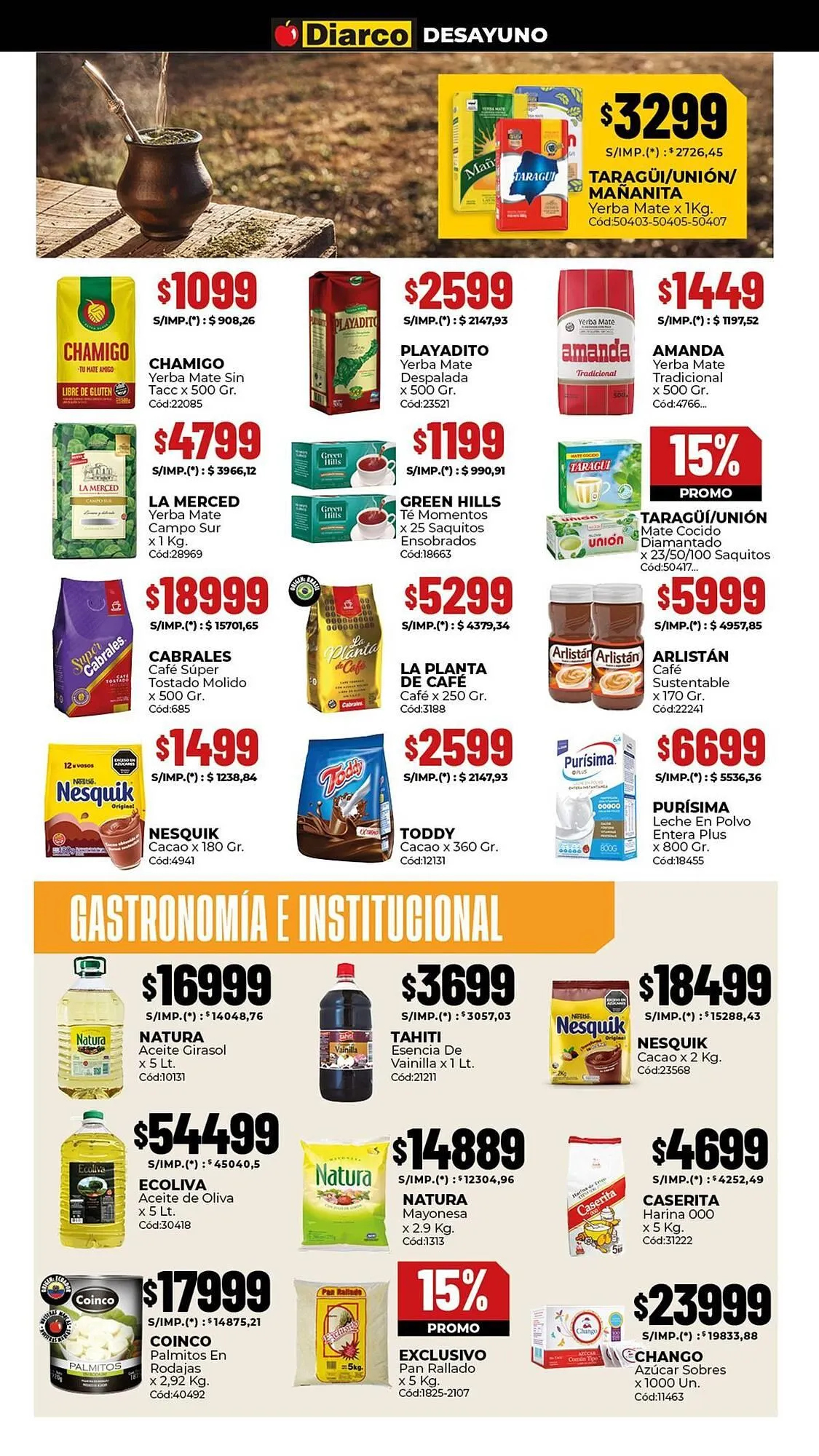 Ofertas de Catálogo Diarco 30 de marzo al 3 de abril 2026 - Página 4 del catálogo