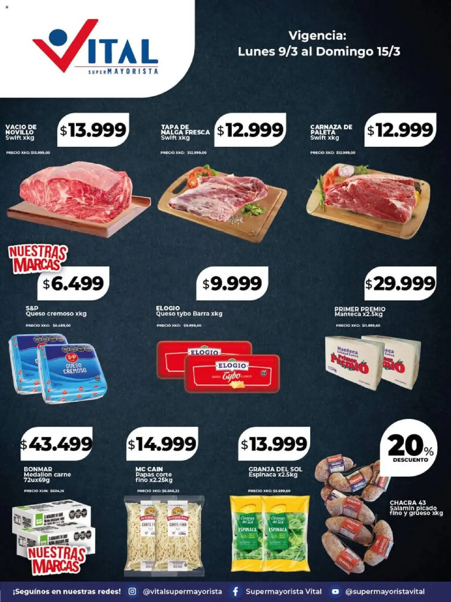 Ofertas de Catálogo Supermayorista Vital 9 de marzo al 15 de marzo 2026 - Página 3 del catálogo