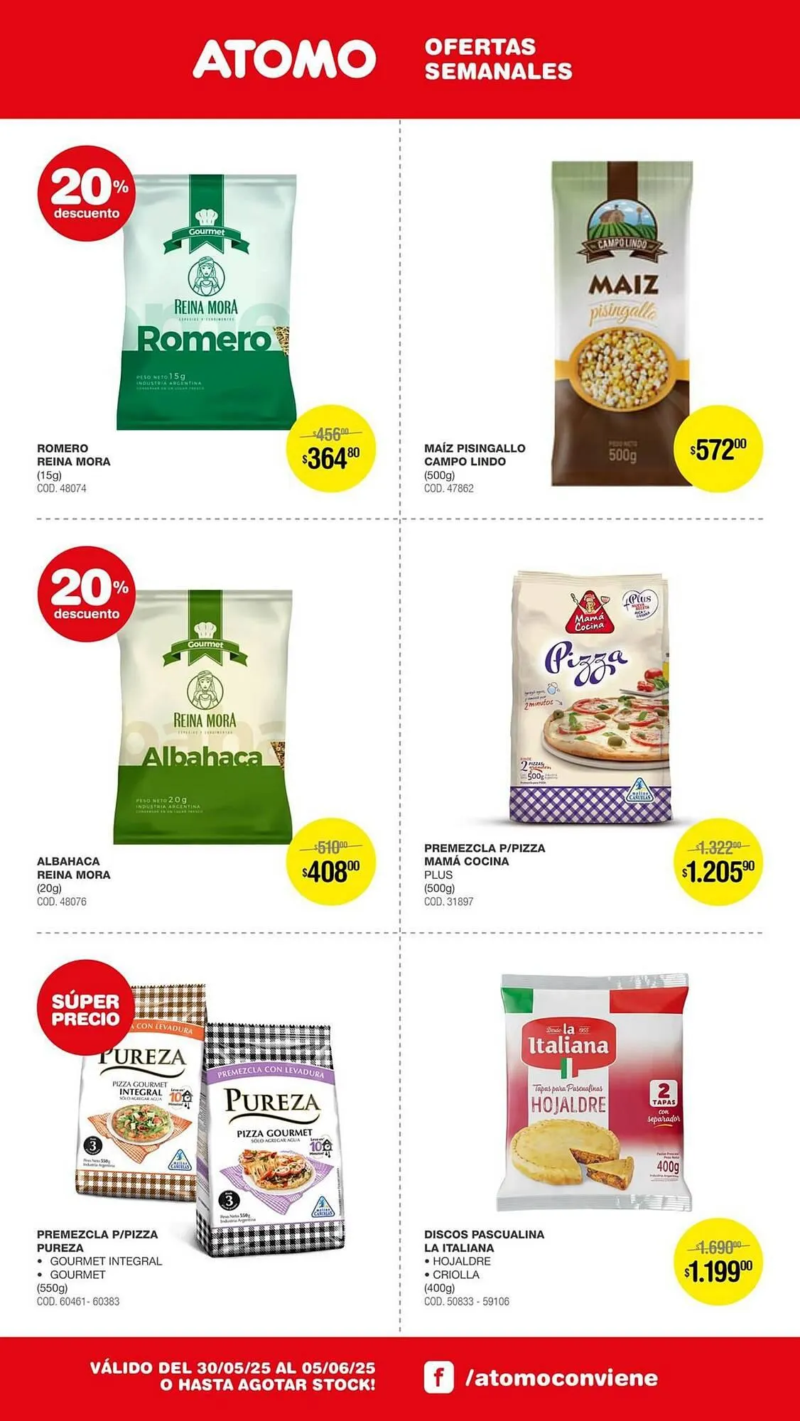 Ofertas de Catálogo Atomo Conviene 30 de mayo al 5 de junio 2025 - Página 13 del catálogo