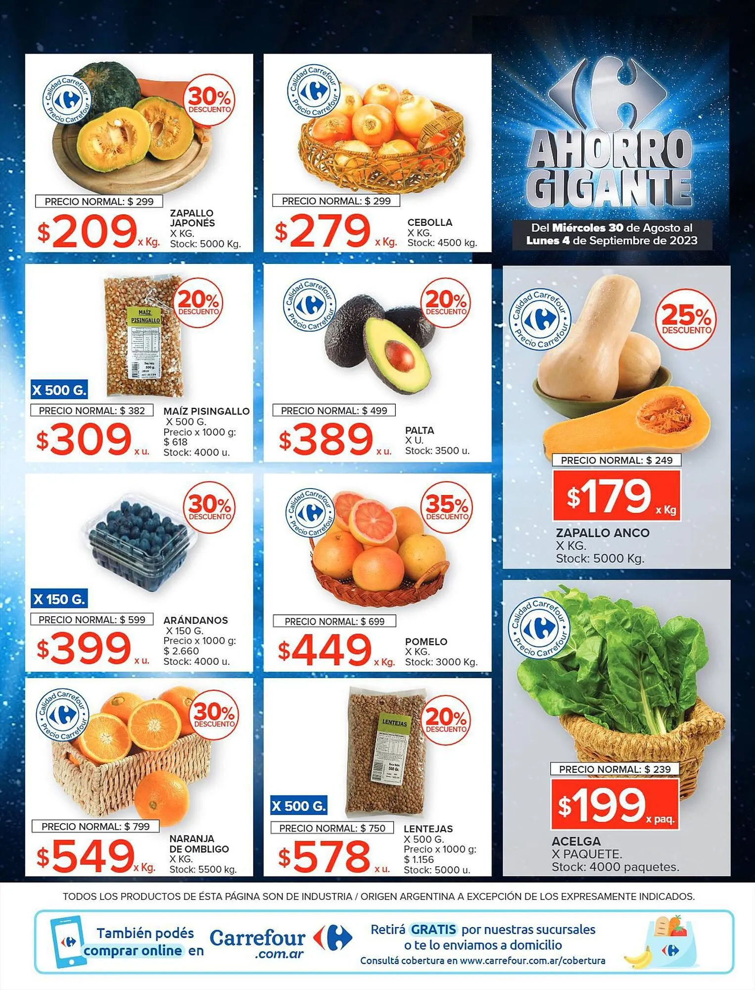 Ofertas de Catálogo Carrefour Market 30 de agosto al 4 de septiembre 2023 - Página 8 del catálogo