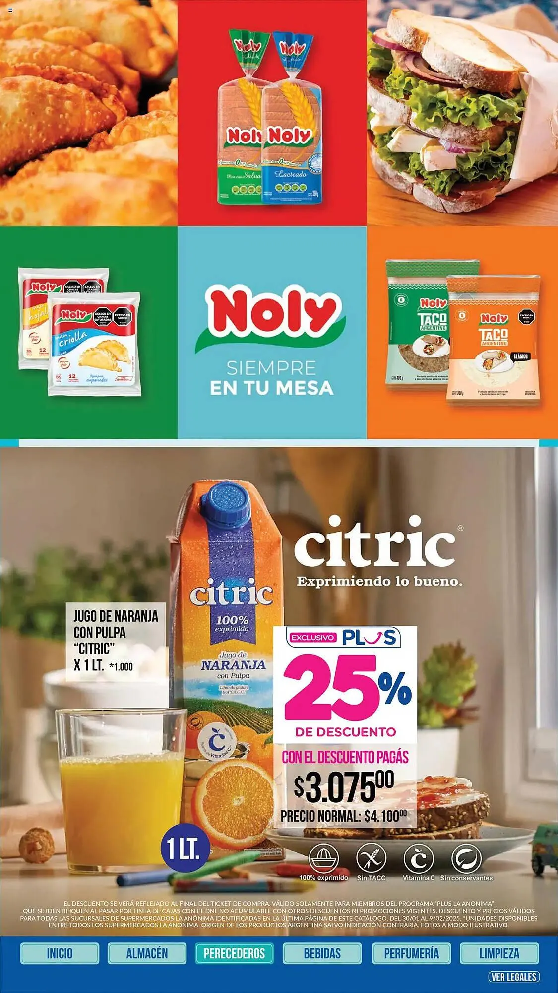 Ofertas de Catálogo La Anonima 30 de enero al 9 de febrero 2025 - Página 26 del catálogo