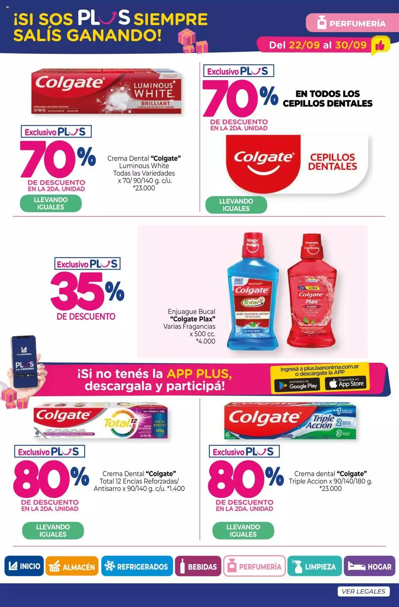 Ofertas de La Anonima - Super Ventajas - Septiembre 2022 22 de septiembre al 30 de septiembre 2023 - Página 49 del catálogo