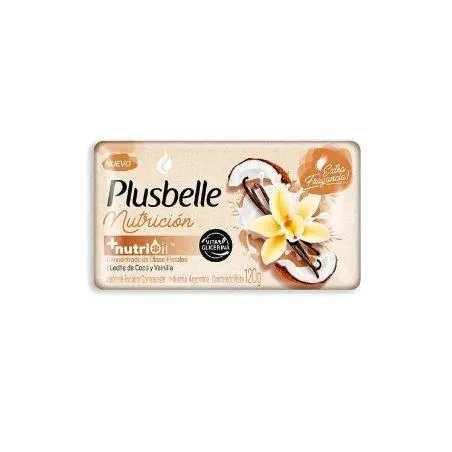 JABON TOCADOR PLUSBELLE NUTRICION 120 GRS
