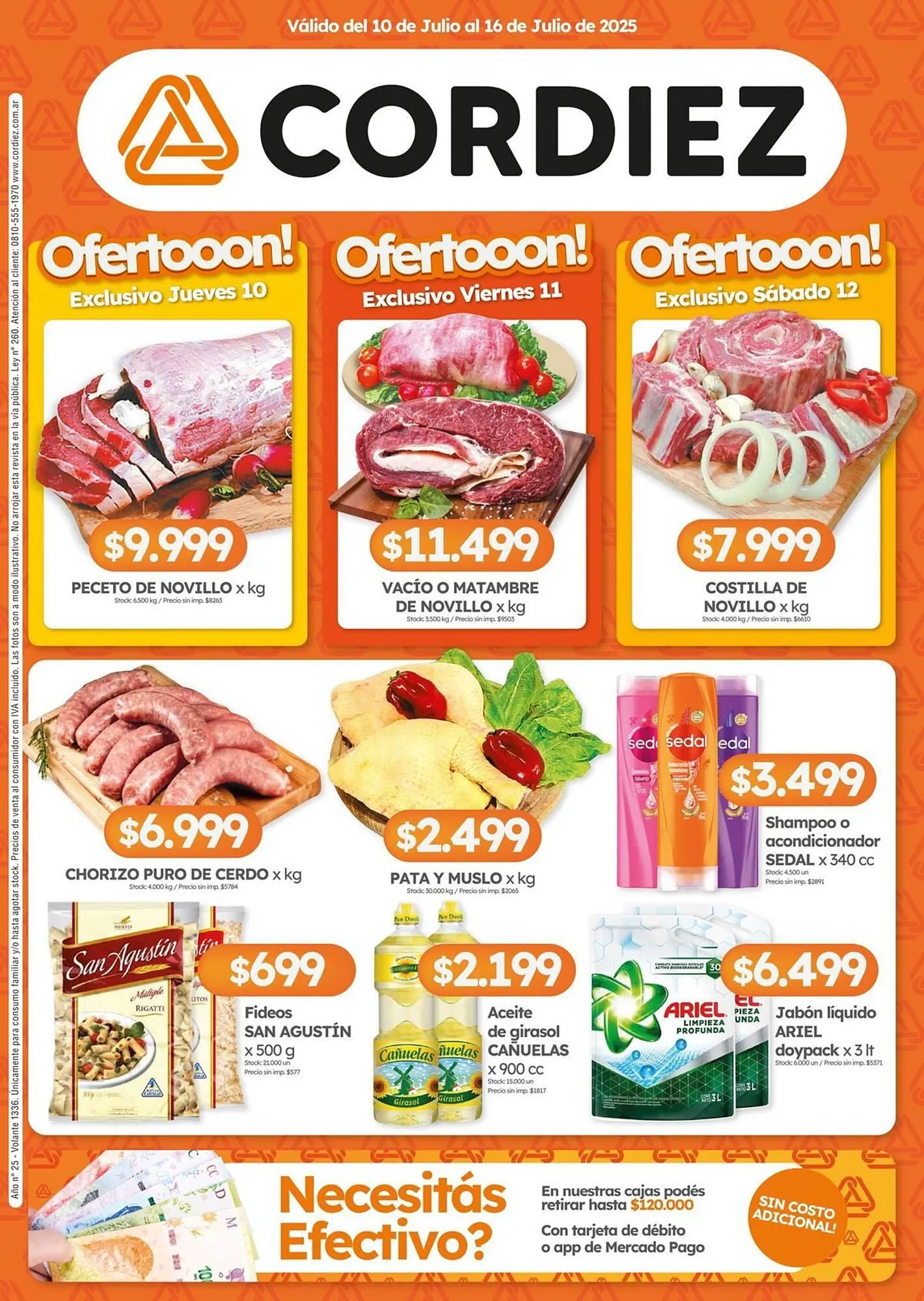 Ofertas de Catálogo Cordiez 10 de julio al 16 de julio 2025 - Página 1 del catálogo