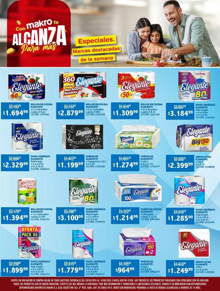 Ofertas de Ofertas Especiales 8 de agosto al 14 de agosto 2024 - Página 1 del catálogo