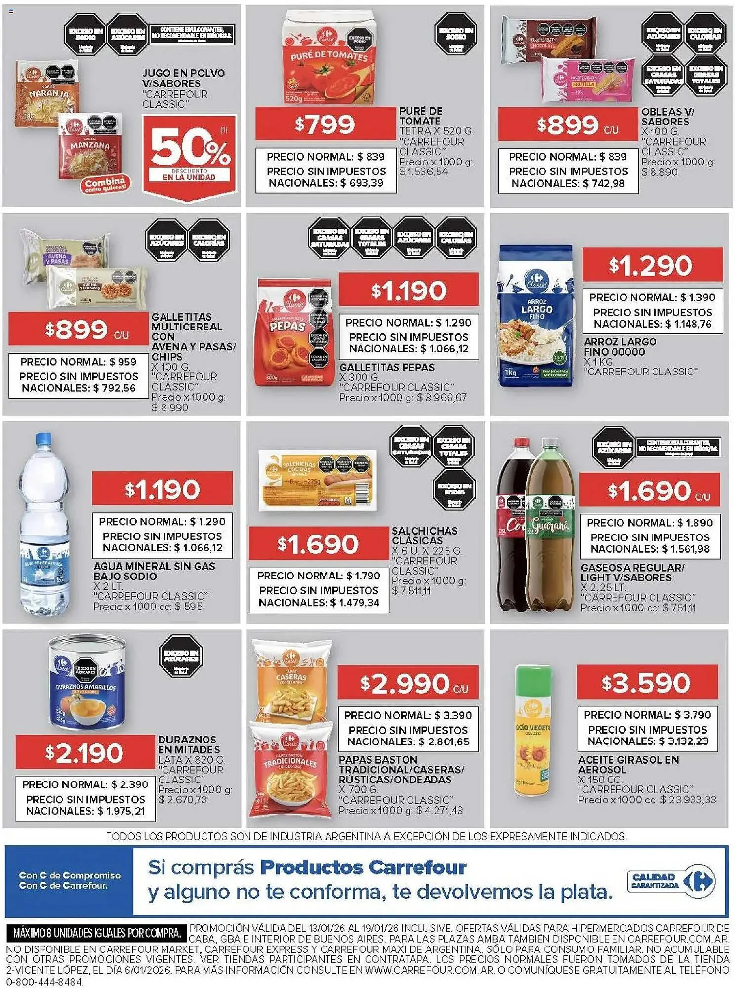 Ofertas de Catálogo Carrefour 13 de enero al 19 de enero 2026 - Página 14 del catálogo