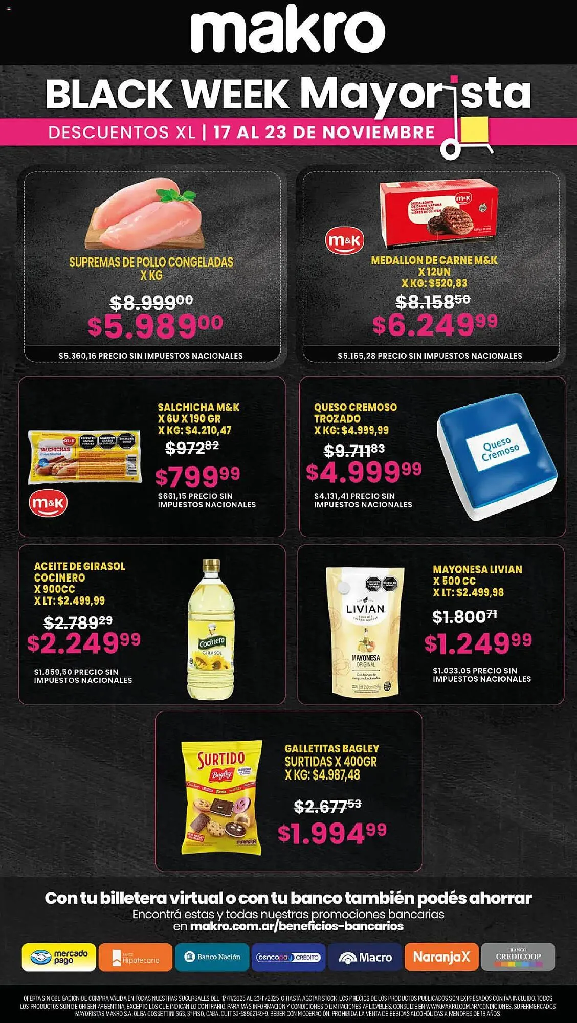 Ofertas de Catálogo Makro 17 de noviembre al 24 de noviembre 2025 - Página 1 del catálogo