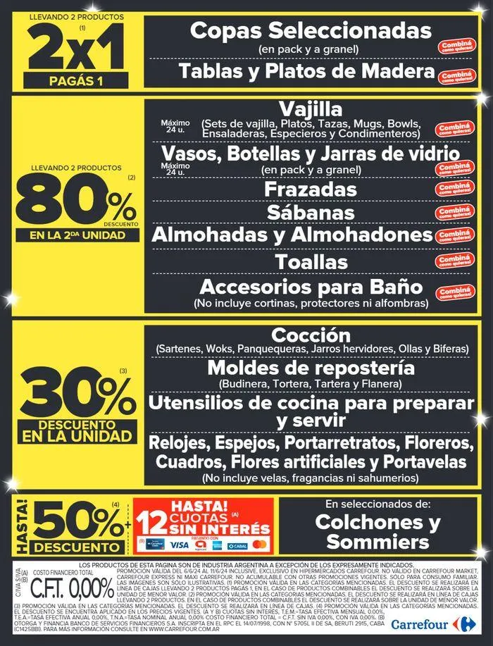 Ofertas de Catálogo Black Carrefour Hiper BS AS 6 de junio al 11 de junio 2024 - Página 11 del catálogo