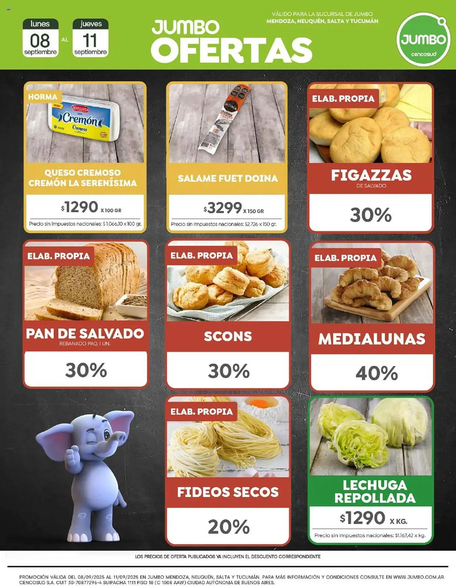 Ofertas de Catálogo Jumbo 8 de septiembre al 11 de septiembre 2025 - Página 1 del catálogo