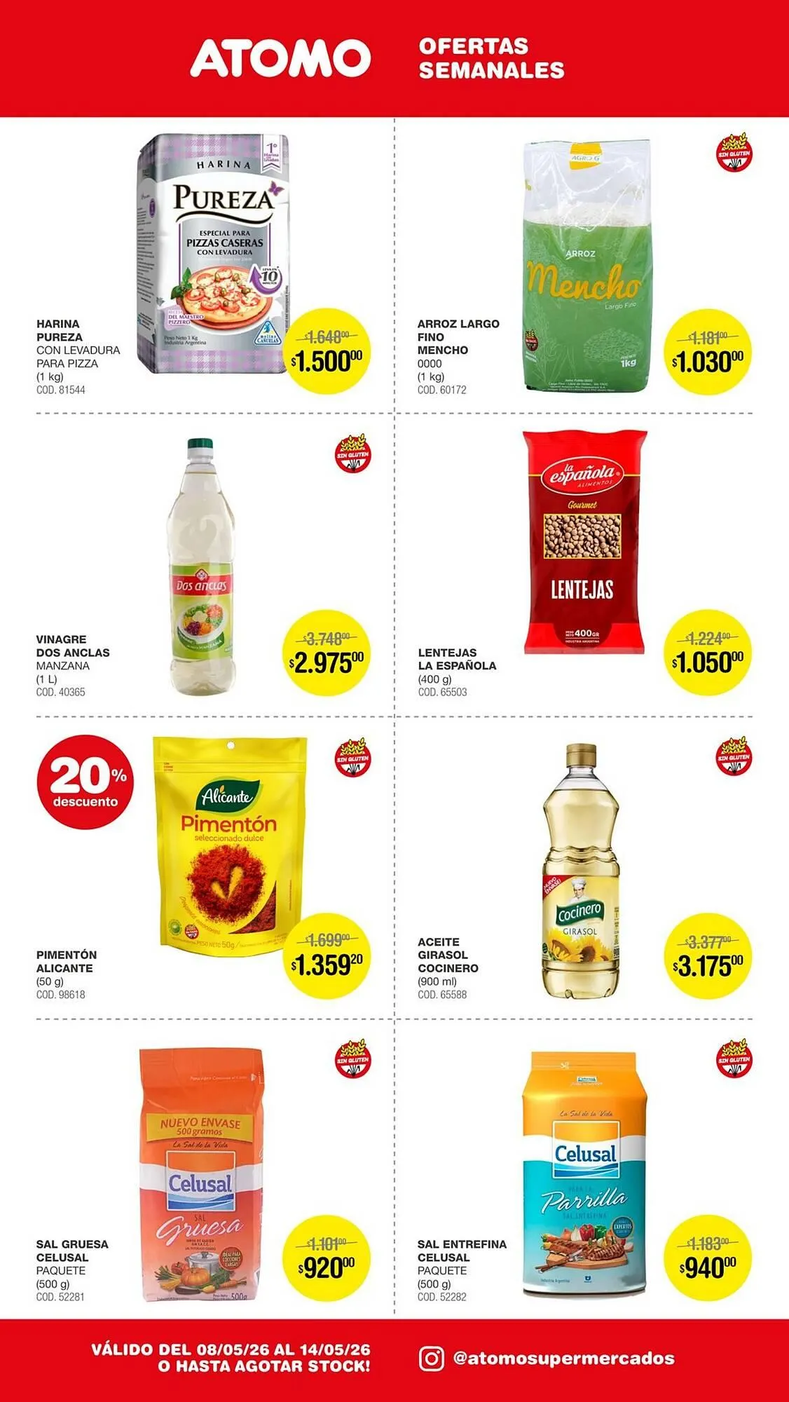 Ofertas de Catálogo Atomo Conviene 12 de mayo al 14 de mayo 2026 - Página 11 del catálogo