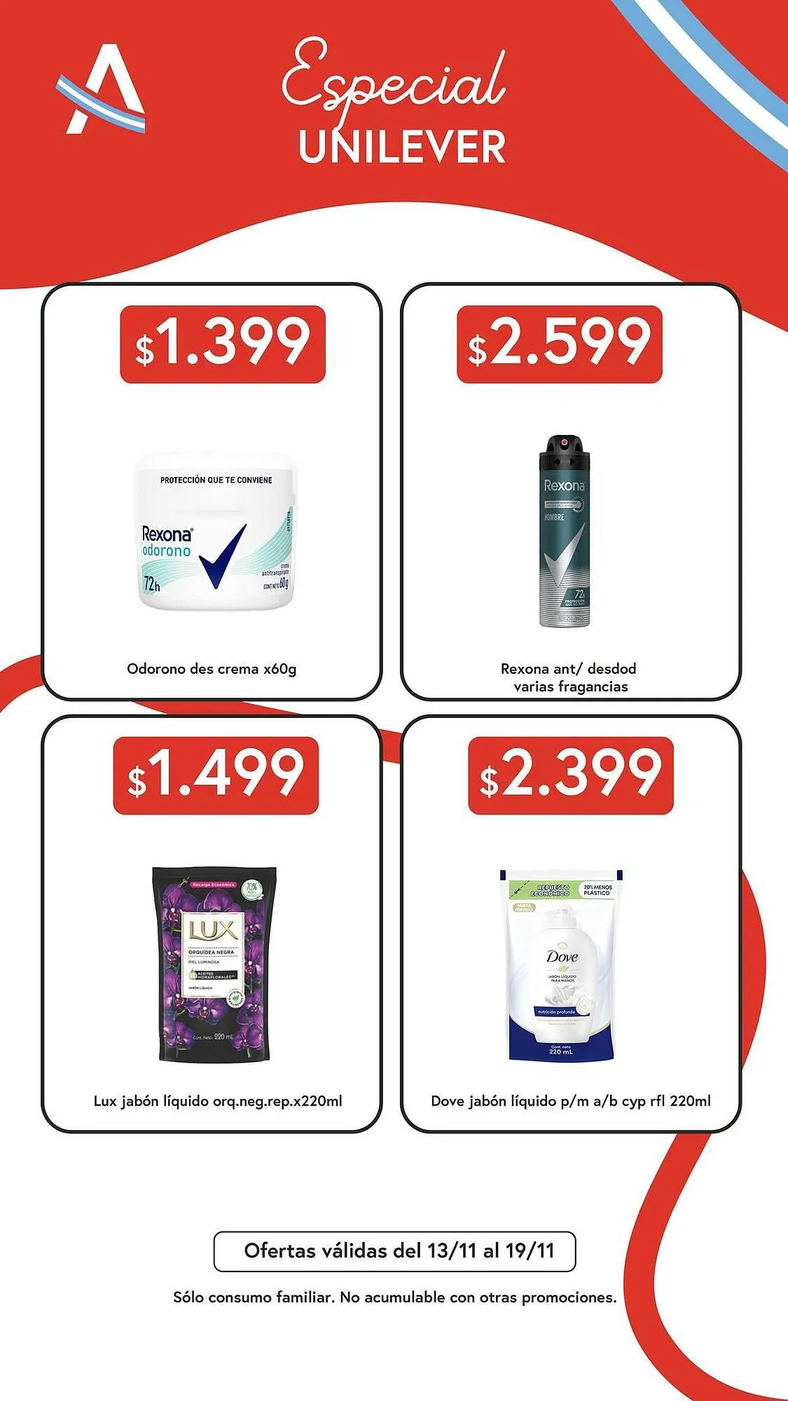 Ofertas de Catálogo El Abastecedor 13 de noviembre al 19 de noviembre 2025 - Página 19 del catálogo