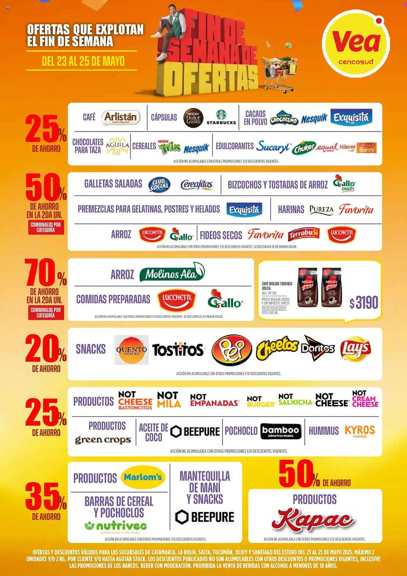 Ofertas de Catálogo Supermercados Vea 22 de mayo al 25 de mayo 2025 - Página 4 del catálogo