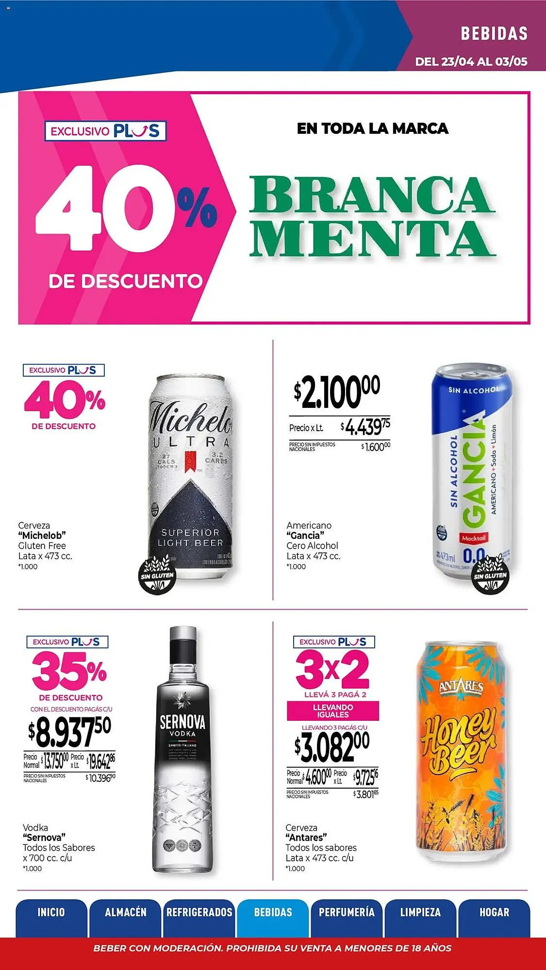 Ofertas de Catálogo La Anonima 23 de abril al 3 de mayo 2026 - Página 21 del catálogo