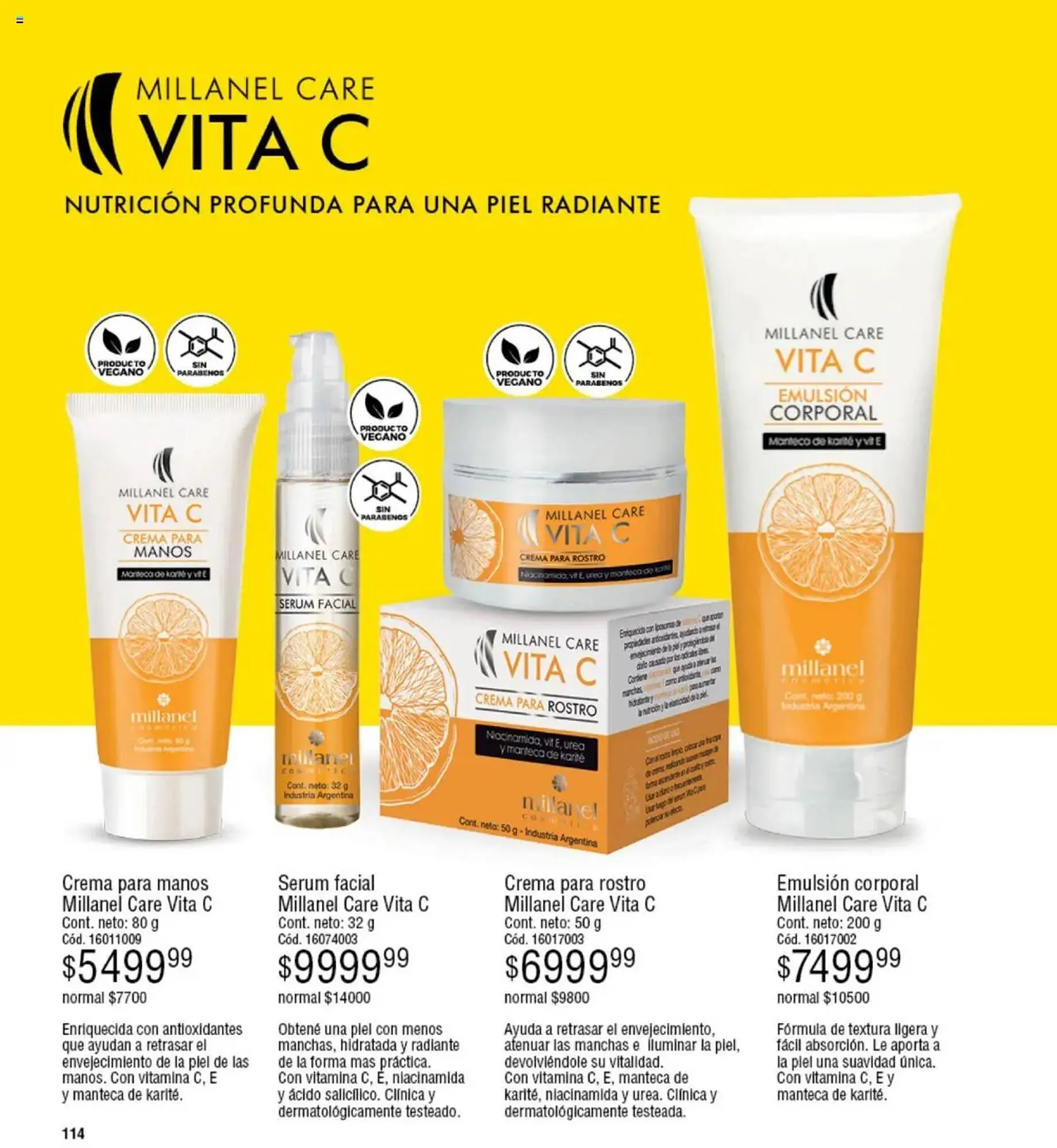 Ofertas de Catálogo Millanel Cosmética 21 de julio al 18 de agosto 2025 - Página 114 del catálogo
