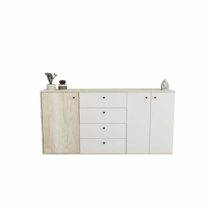 Vajillero Home 90 x 175 x 38 cm nevado everest