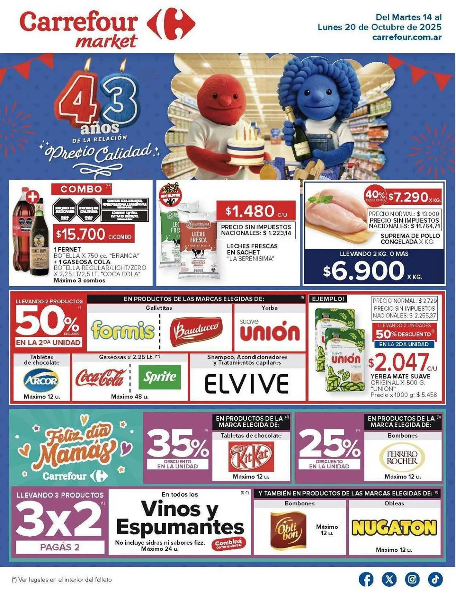 Folleto Carrefour Market - 1