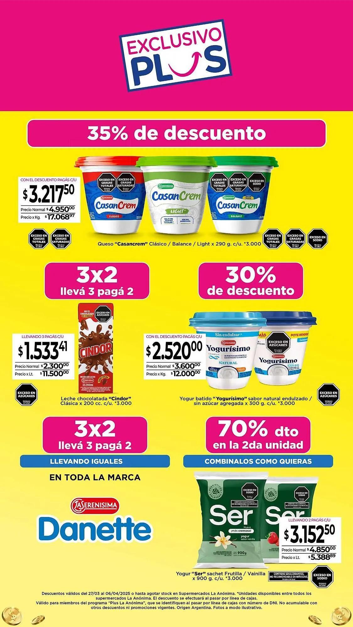 Ofertas de Catálogo La Anonima 27 de marzo al 6 de abril 2025 - Página 18 del catálogo