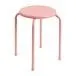 Silla de comedor rosa