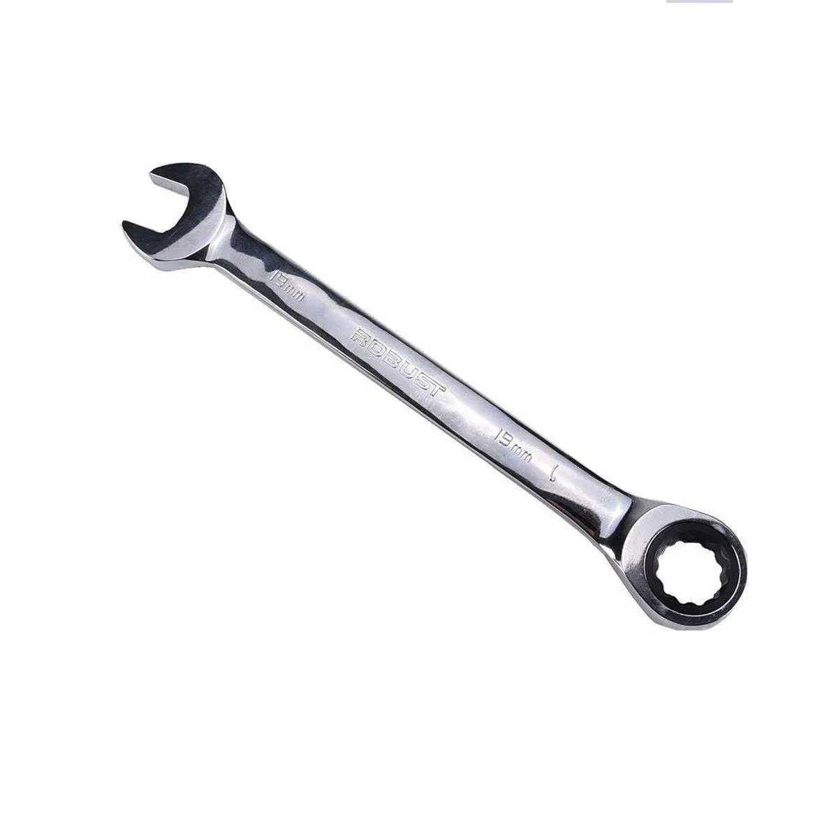 Llave Combinada con Trinquete 3/4" Cromado Robust