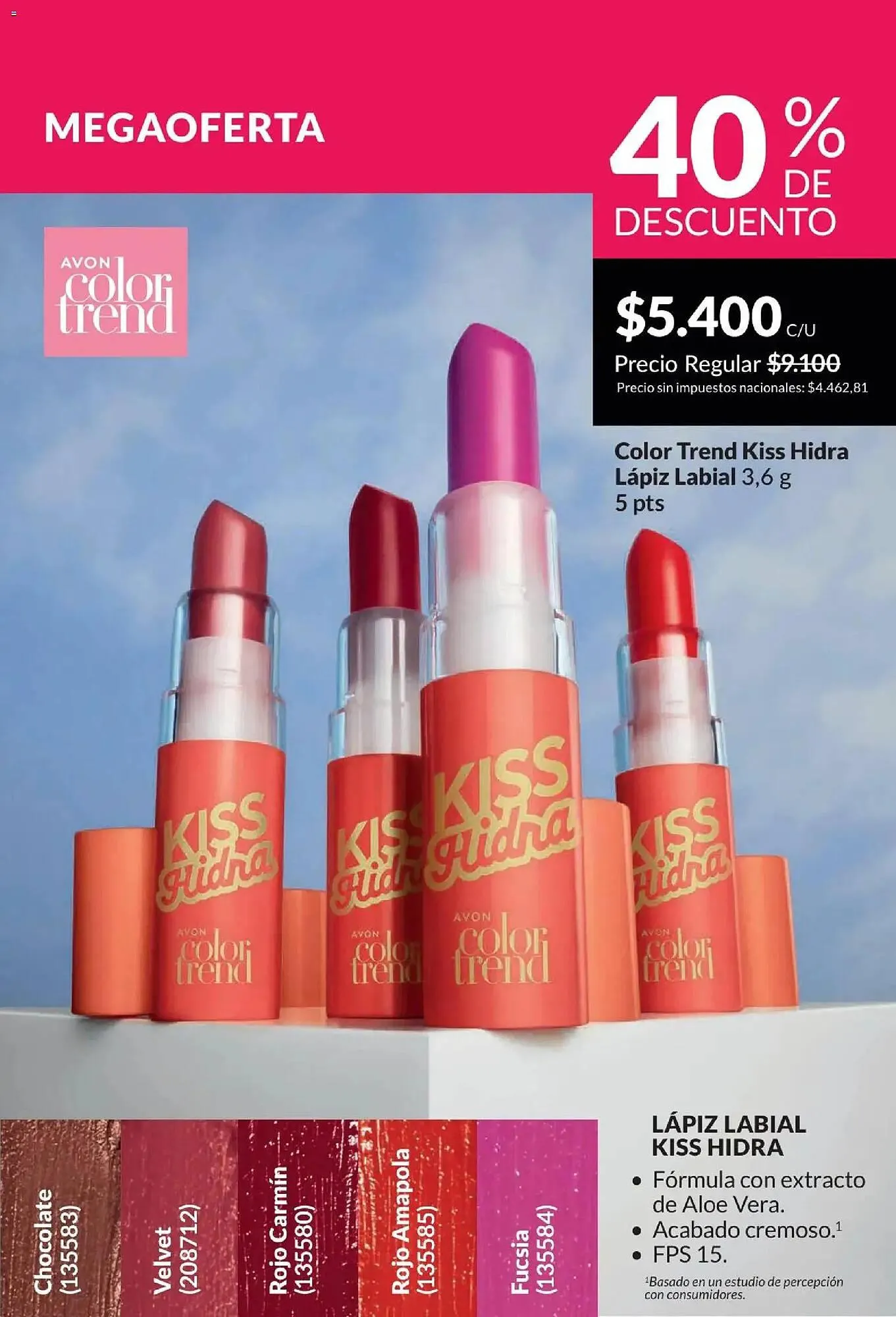 Ofertas de Catálogo Avon 1 de abril al 1 de mayo 2026 - Página 189 del catálogo