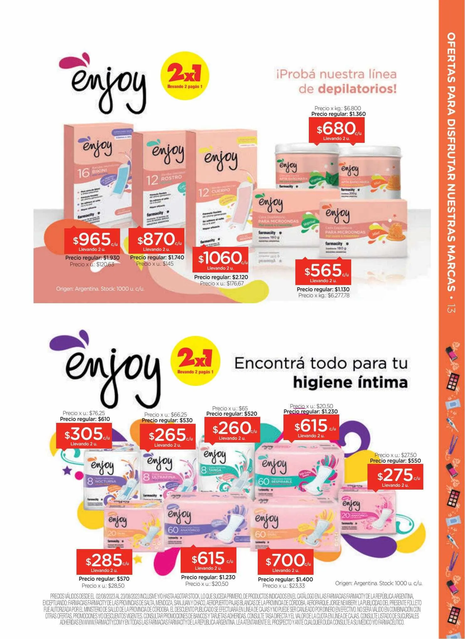 Ofertas de Catálogo Farmacity 1 de junio al 30 de septiembre 2023 - Página 13 del catálogo