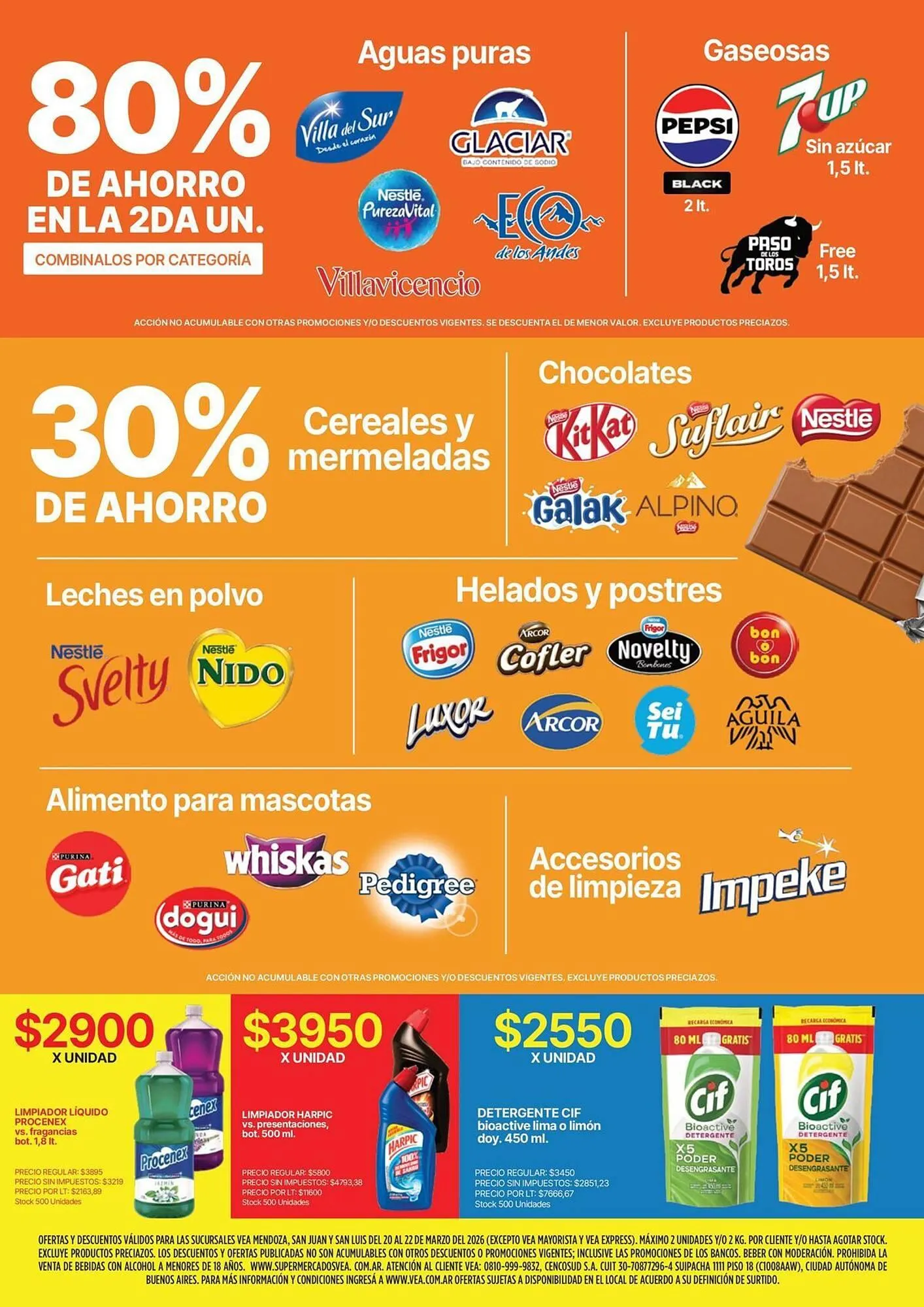 Ofertas de Catálogo Supermercados Vea 20 de marzo al 26 de marzo 2026 - Página 7 del catálogo