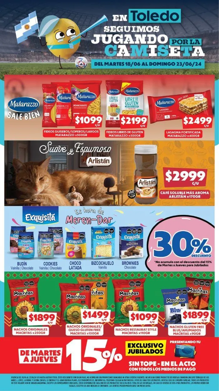 Ofertas de Catálogo Supermercados Toledo 18 de junio al 23 de junio 2024 - Página 4 del catálogo