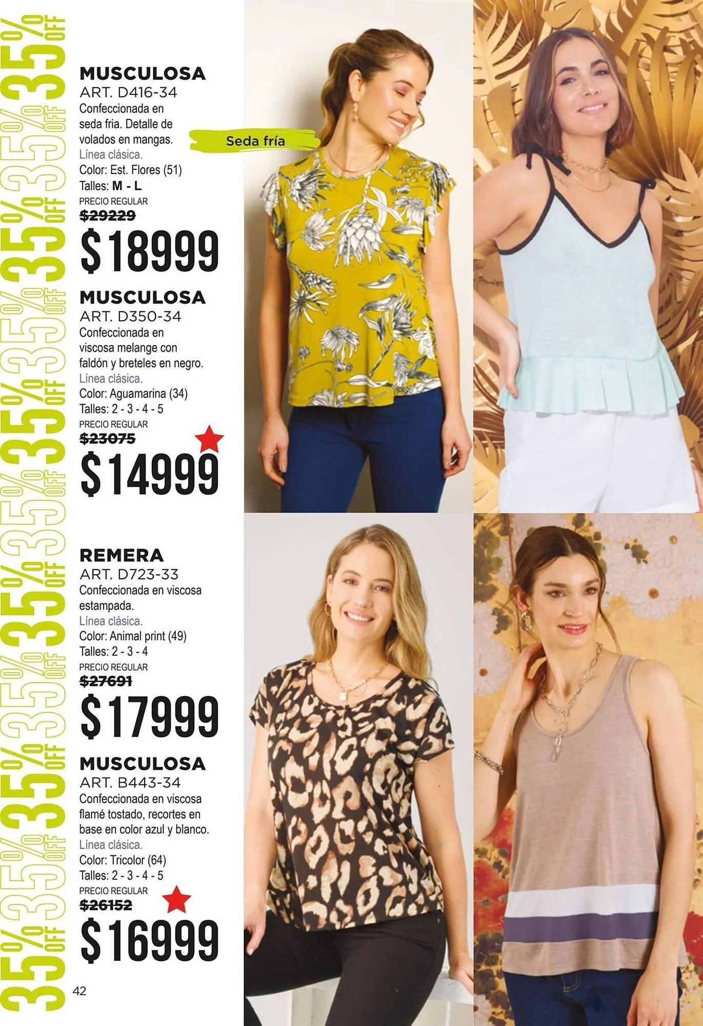 Ofertas de Catálogo Juana Bonita 9 de abril al 22 de abril 2025 - Página 42 del catálogo