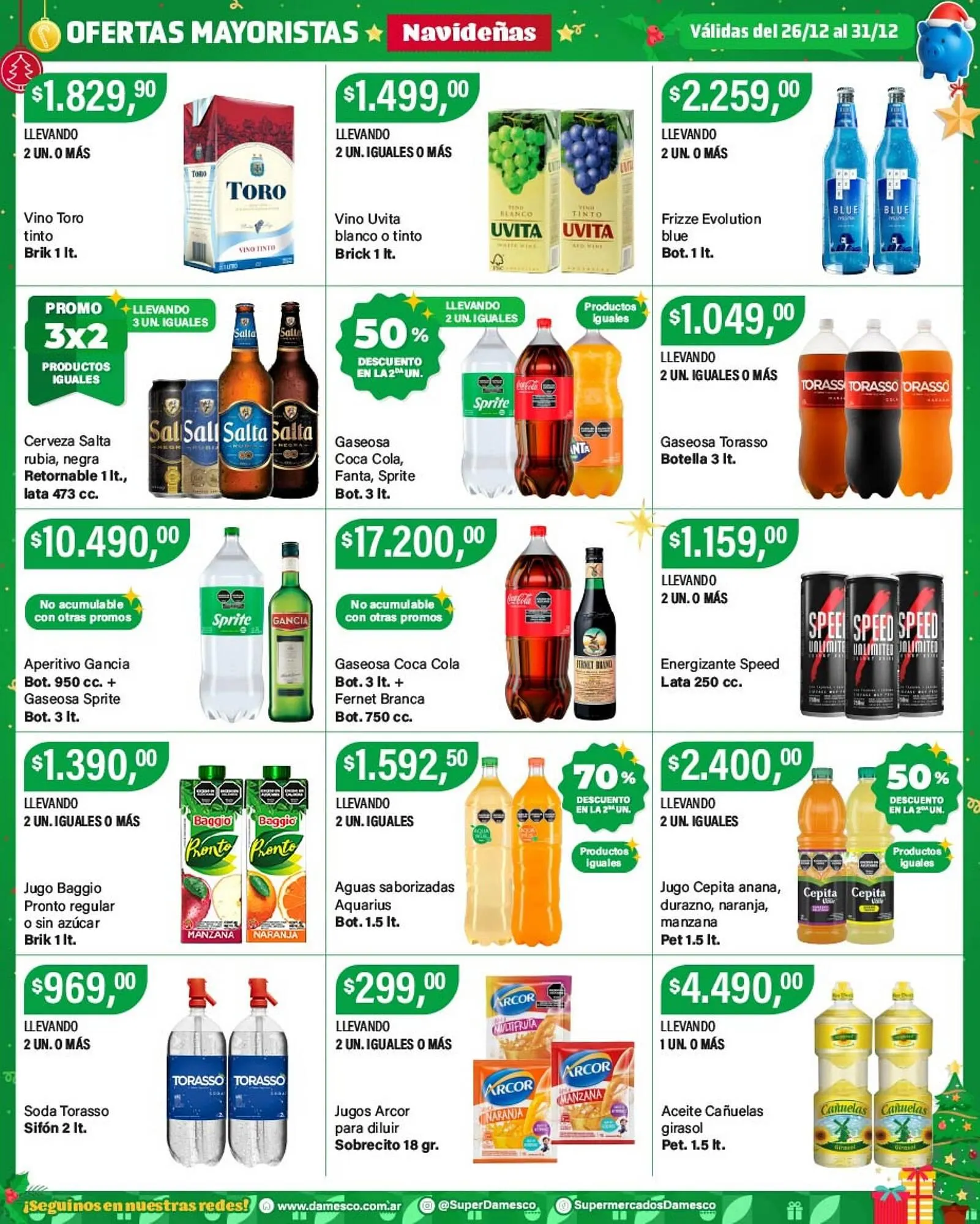 Ofertas de Catálogo Supermercados Damesco 26 de diciembre al 31 de diciembre 2025 - Página 2 del catálogo
