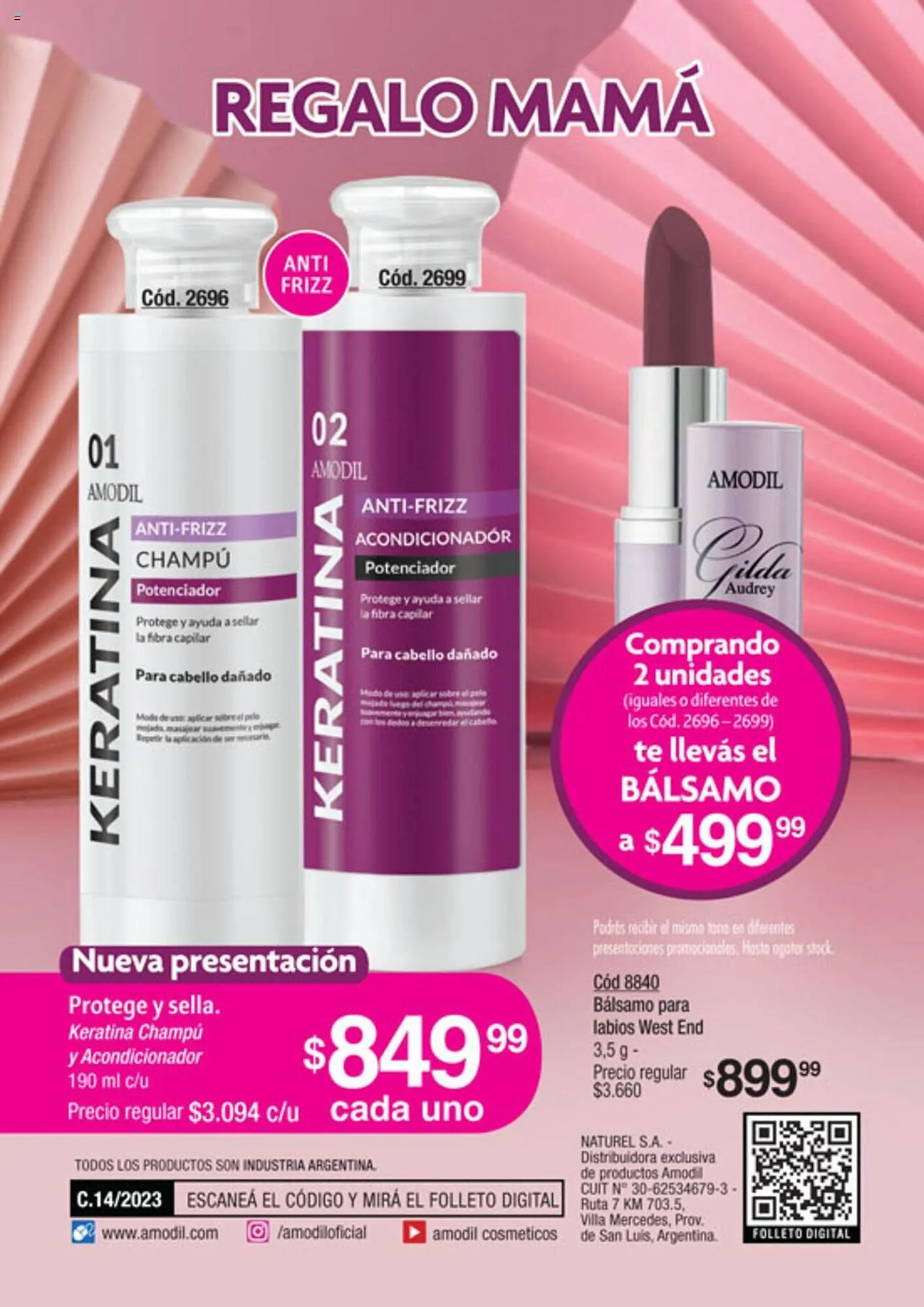 Ofertas de Catálogo Amodil 20 de septiembre al 3 de octubre 2023 - Página 164 del catálogo