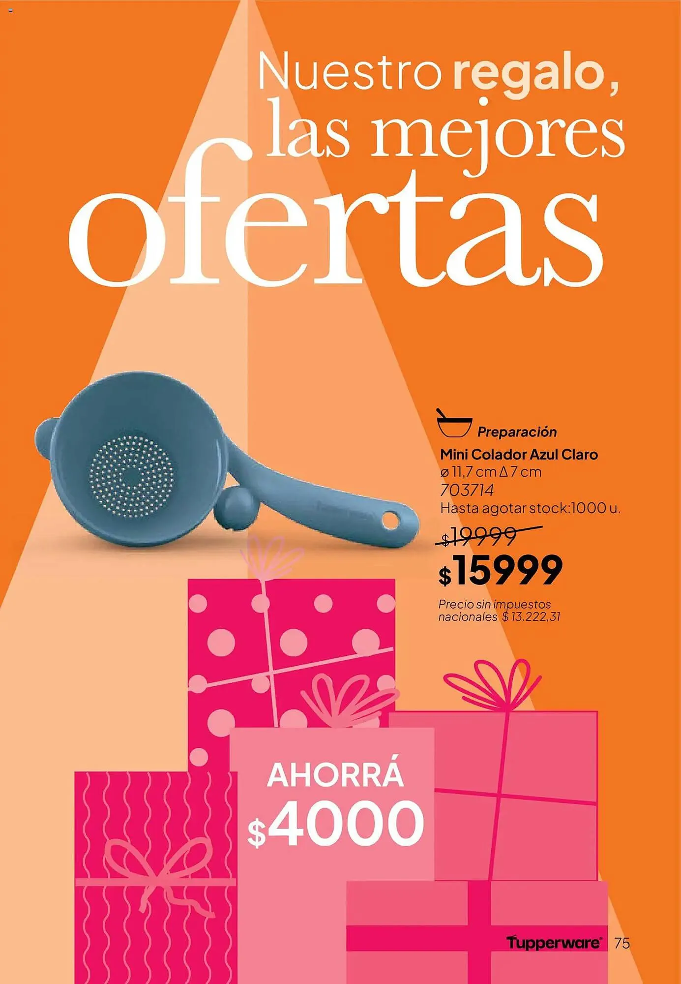 Ofertas de Folleto Tupperware 24 de noviembre al 31 de diciembre 2025 - Página 76 del catálogo