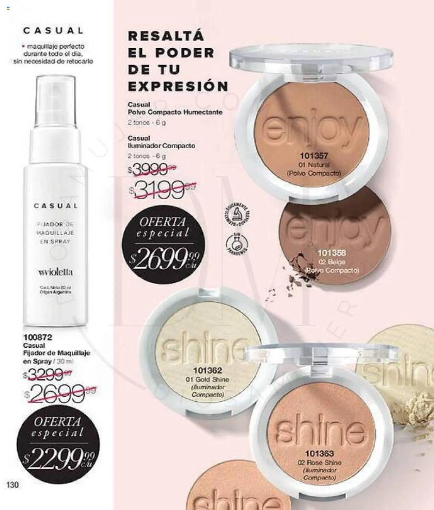 Ofertas de Catálogo Violetta Cosméticos 26 de septiembre al 9 de octubre 2023 - Página 130 del catálogo
