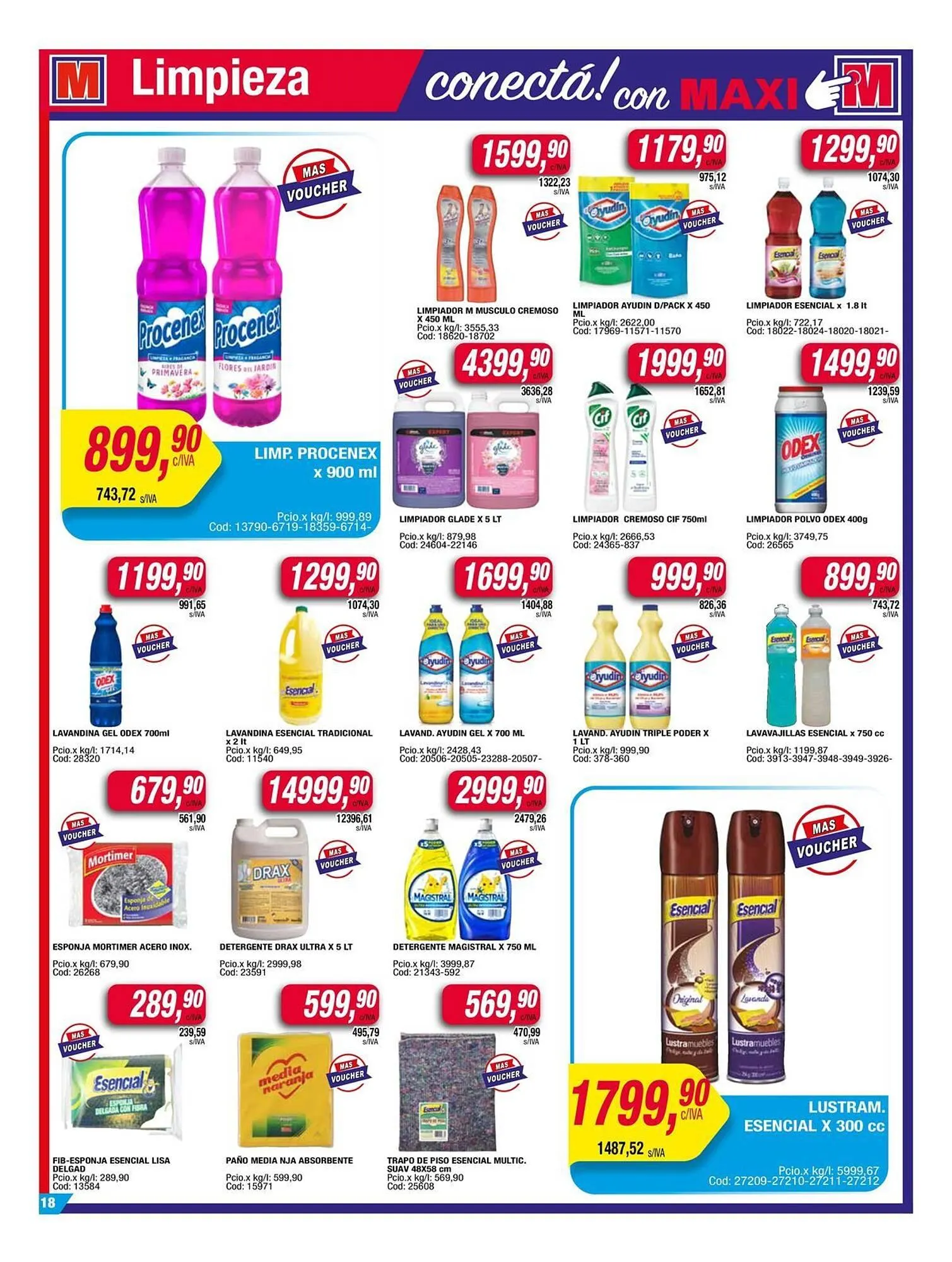 Ofertas de Catálogo Maxiconsumo 22 de octubre al 5 de noviembre 2024 - Página 18 del catálogo