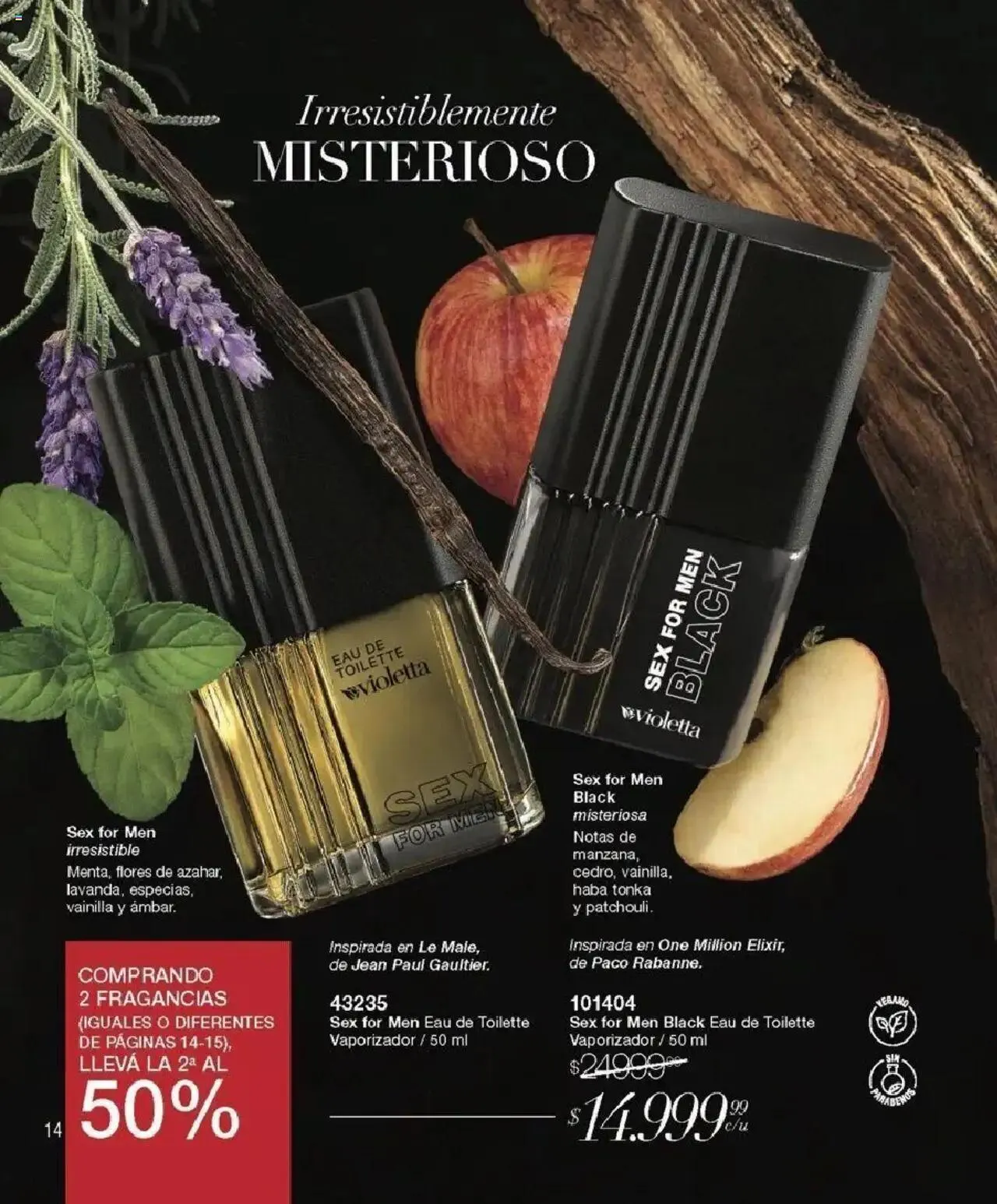 Ofertas de Violetta catálogo 10 3 de julio al 31 de diciembre 2024 - Página 14 del catálogo