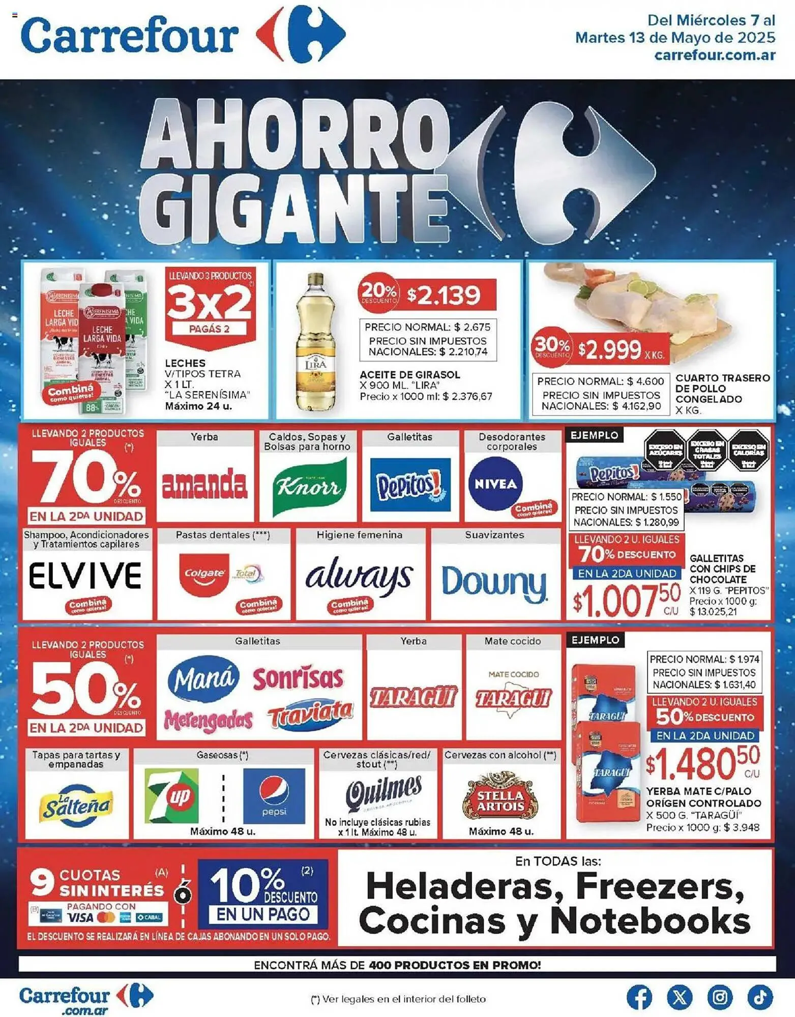 Ofertas de Catálogo Carrefour 7 de mayo al 13 de mayo 2025 - Página 1 del catálogo