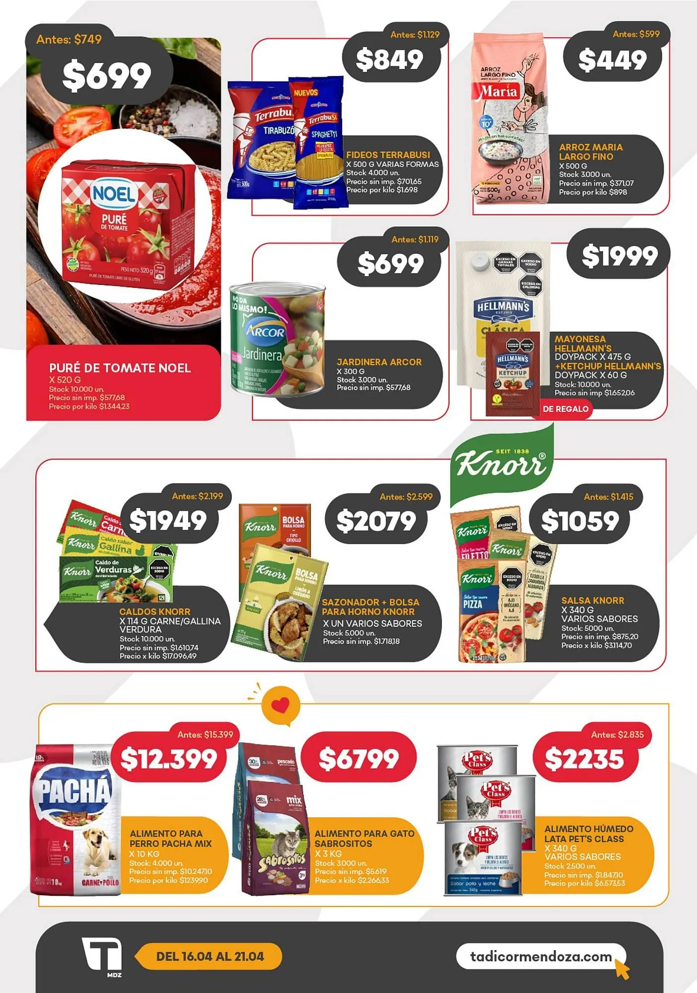 Ofertas de Catálogo Supermercados Tadicor 16 de abril al 21 de abril 2026 - Página 2 del catálogo