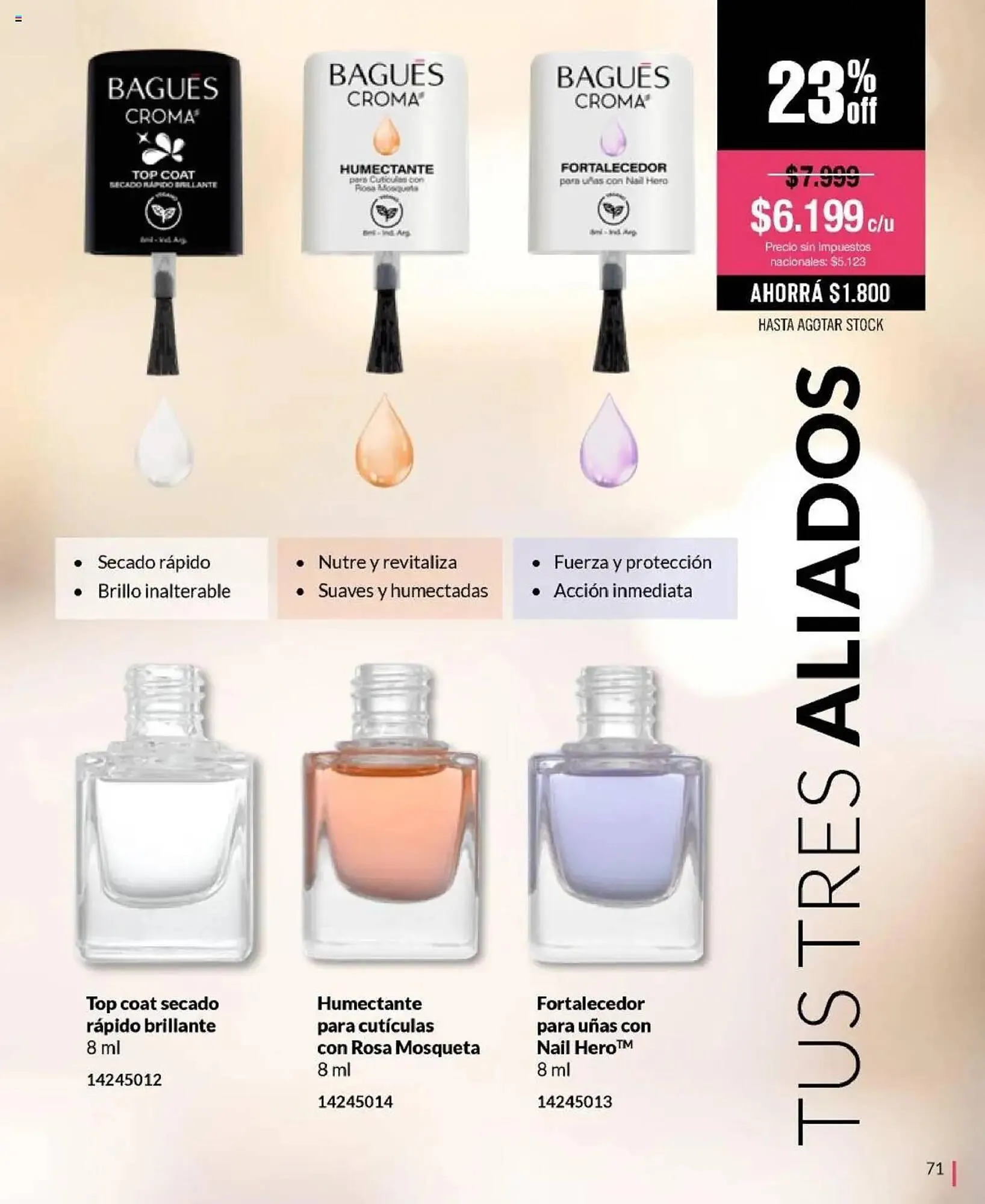 Ofertas de Catálogo Bagués 28 de julio al 23 de agosto 2025 - Página 71 del catálogo