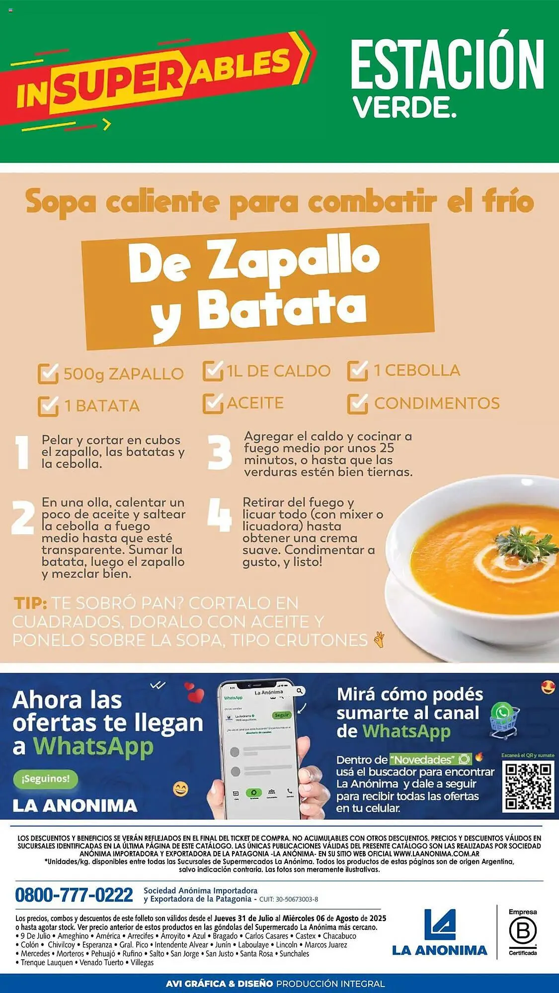 Ofertas de Catálogo La Anonima 31 de julio al 7 de agosto 2025 - Página 7 del catálogo