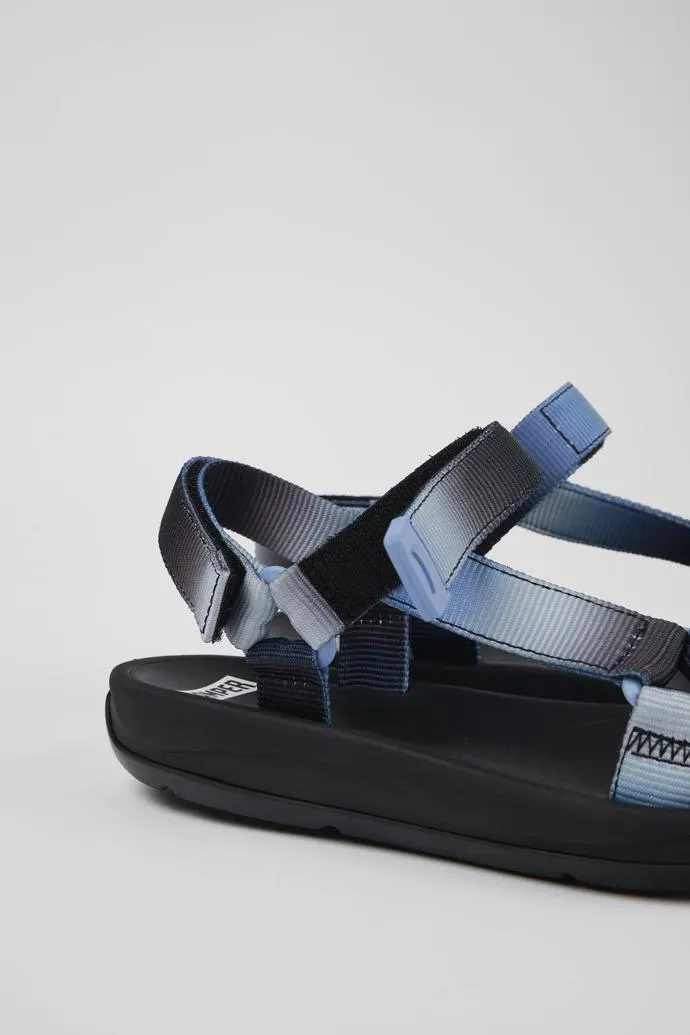 Twins Sandalia de tejido multicolor para mujer