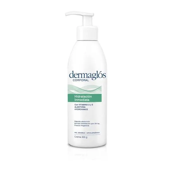 Dermaglos Crema Corporal Hidratacion Inmediata 300 gr
