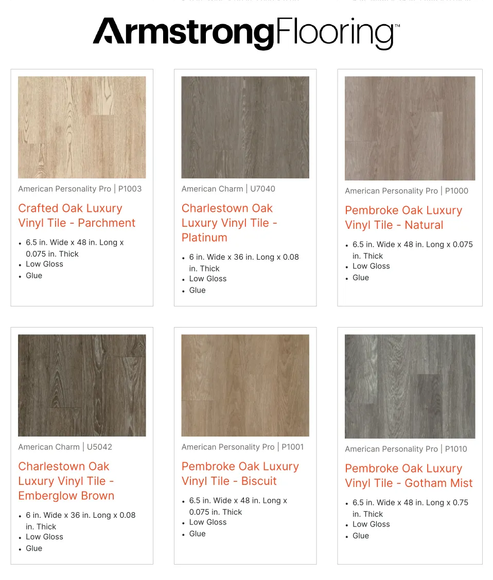 Weekly ad Armstrong Flooring sales from January 6 to January 31 2025 - Page