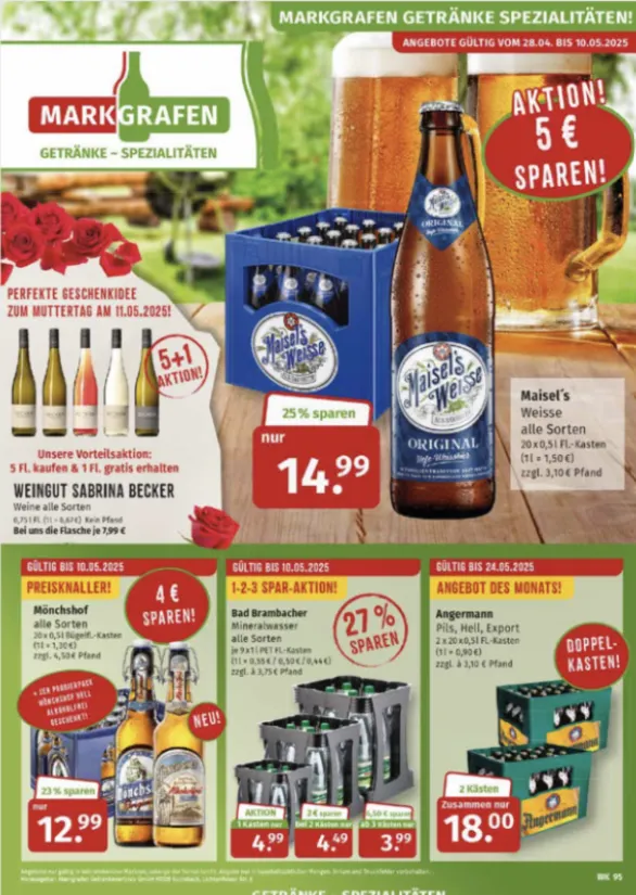 Markgrafen Prospekt von 27. Juni bis 10. Juli 2025 - Prospekt seite 