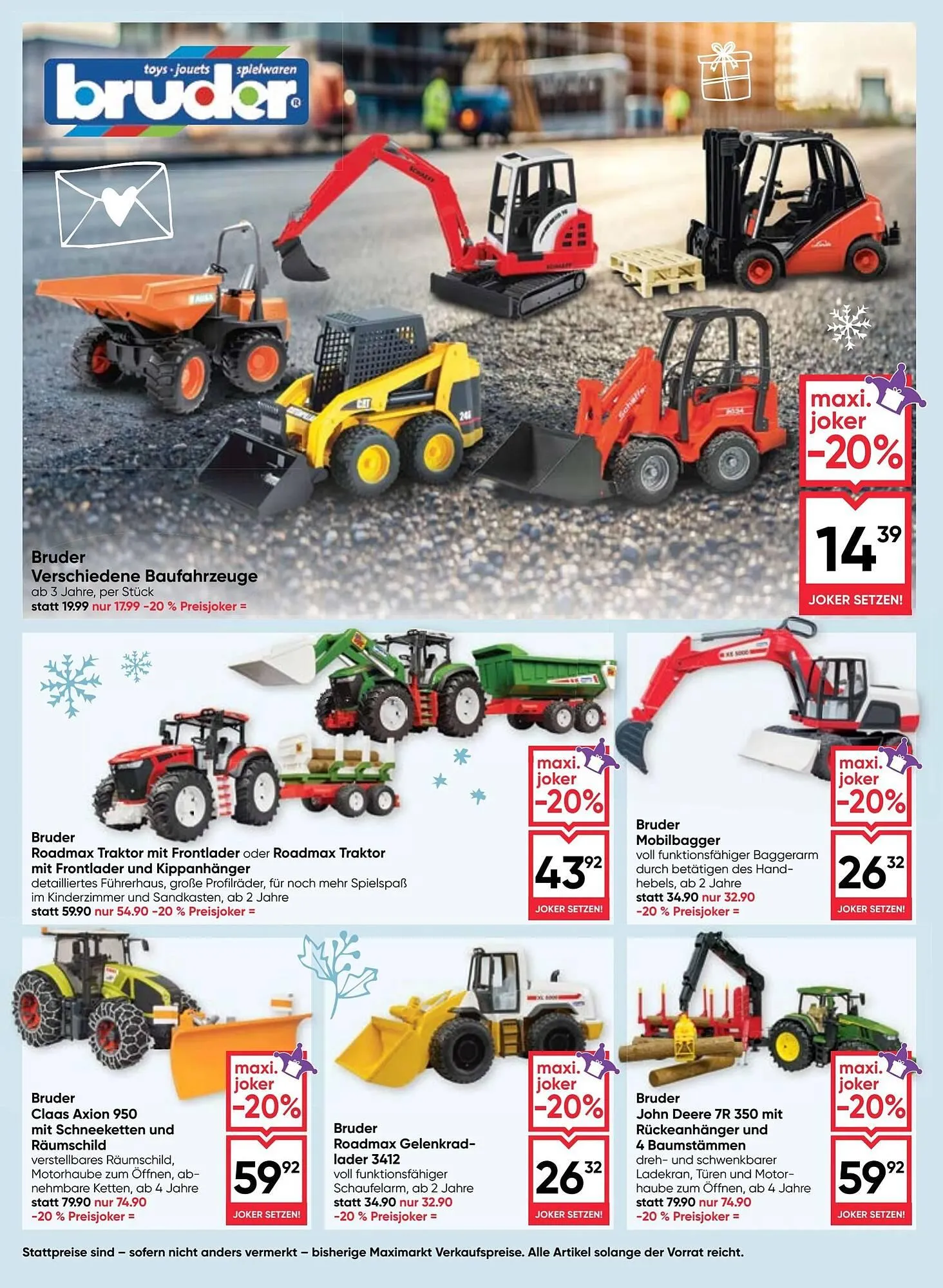 Maximarkt Flugblatt von 30. Oktober bis 24. Dezember 2025 - Flugblätt seite  34