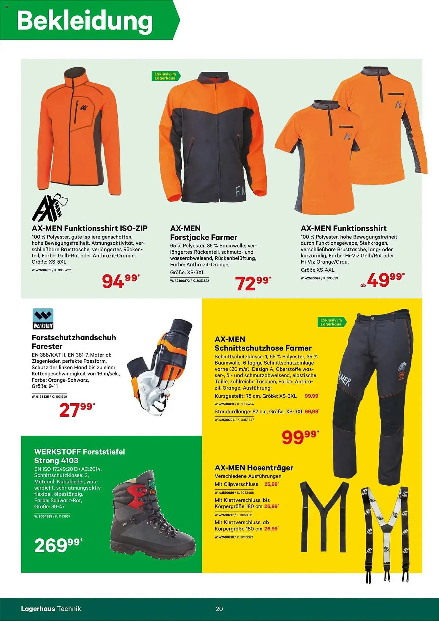 Lagerhaus Flugblatt von 5. November bis 31. Dezember 2025 - Flugblätt seite  20