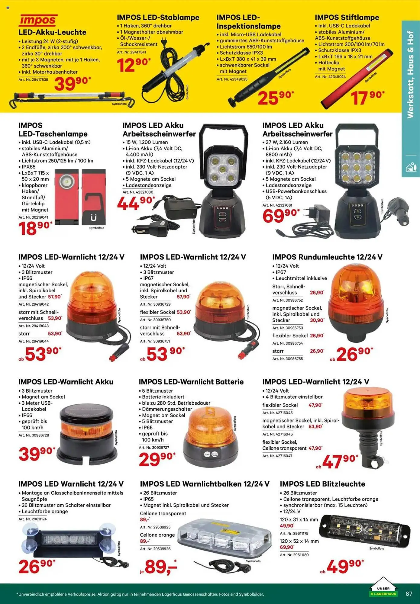 Lagerhaus Flugblatt von 1. Jänner bis 20. Februar 2025 - Flugblätt seite  87
