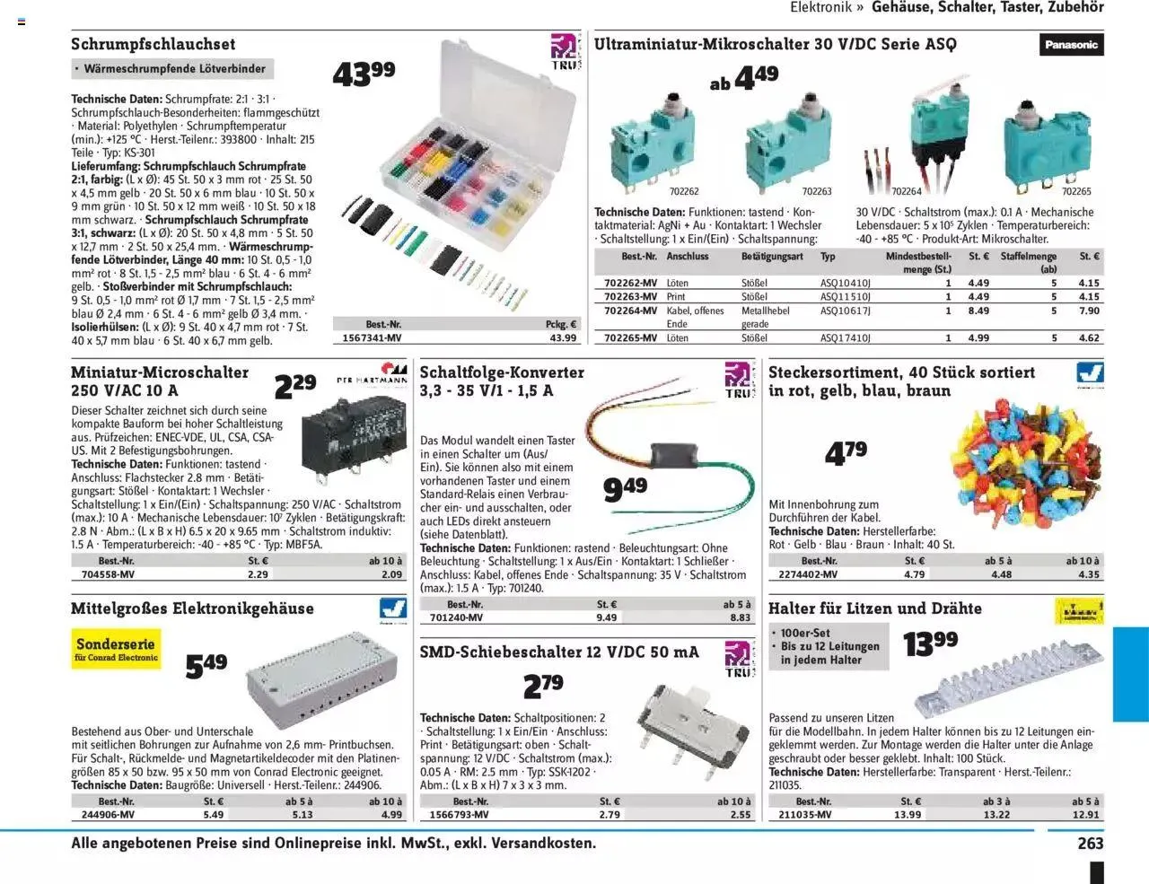 Conrad Angebote von 13. September bis 31. Dezember 2023 - Flugblätt seite  267